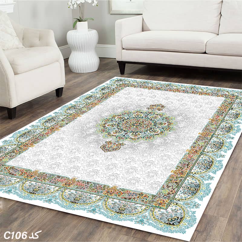 روفرشی کشدار (کاور فرش) کالای خواب متین کد Y 106