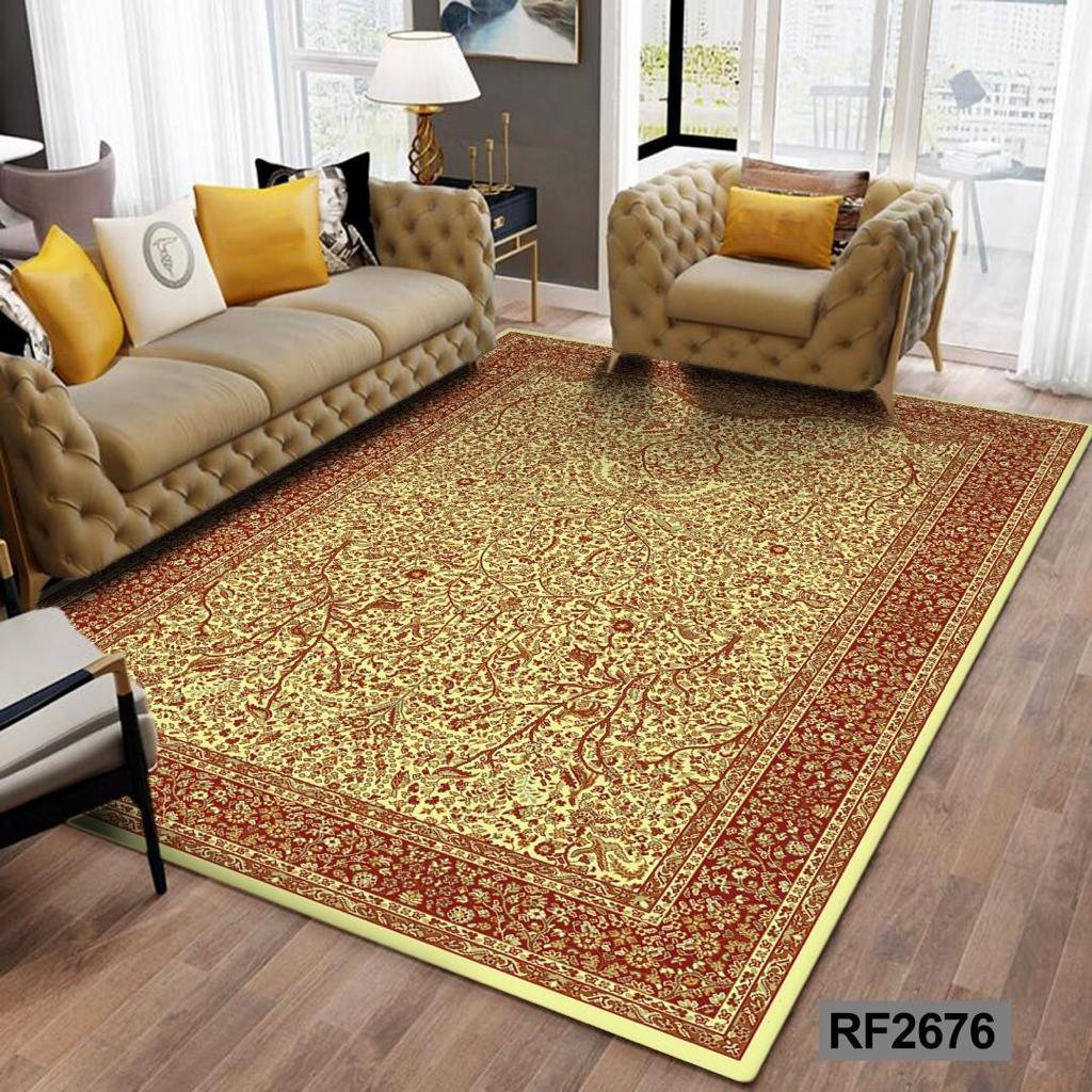 روفرشی کشدار (کاور فرش) کالای خواب متین کد 2676