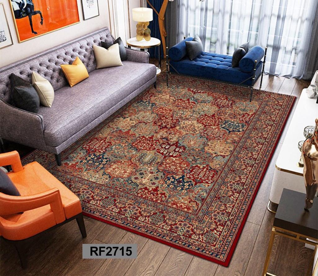 روفرشی کشدار (کاور فرش) کالای خواب متین کد 2715