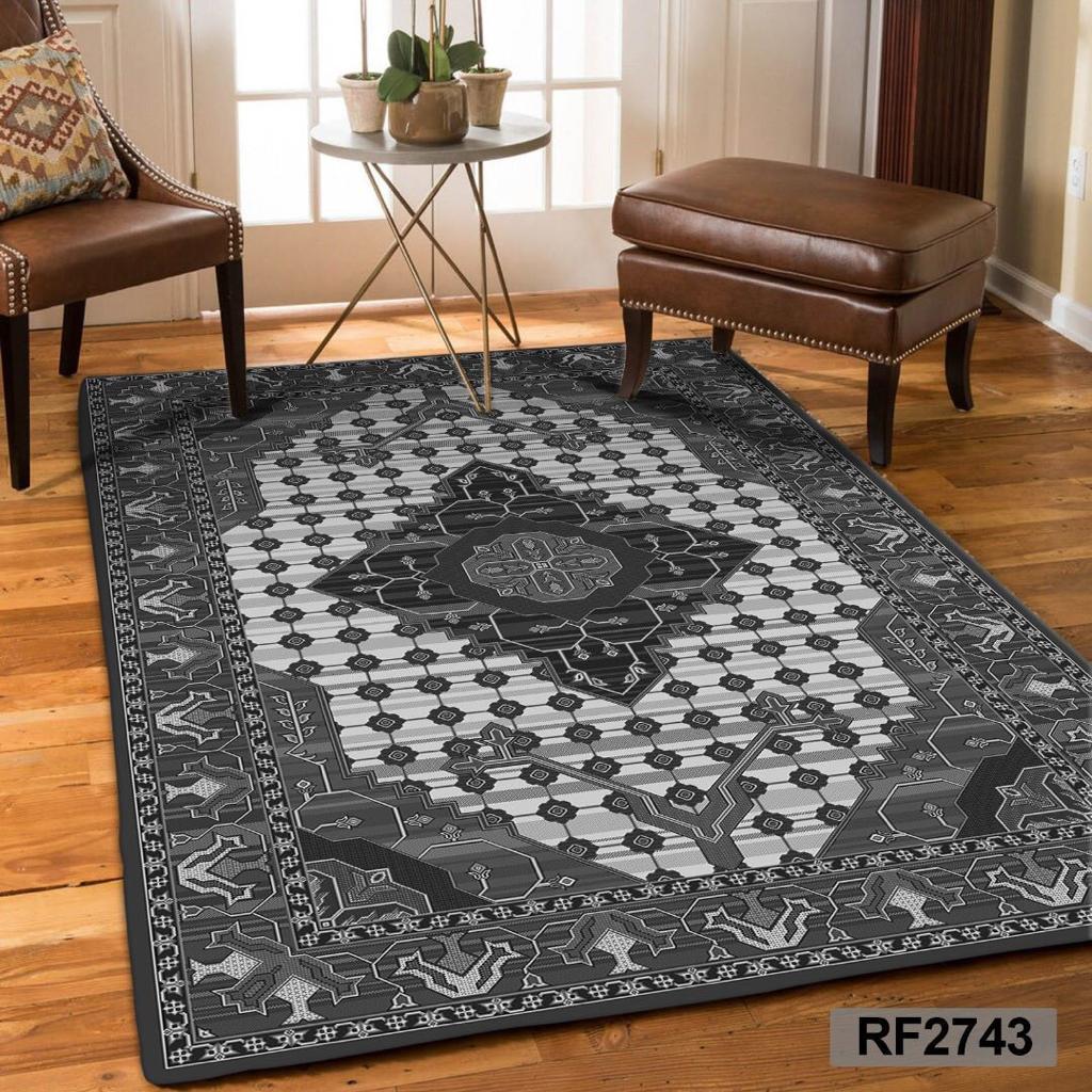 روفرشی کشدار (کاور فرش) کالای خواب متین کد 2743