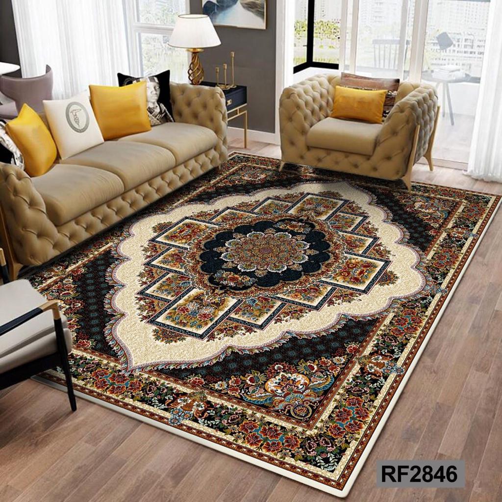 روفرشی کشدار (کاور فرش) کالای خواب متین کد 2846