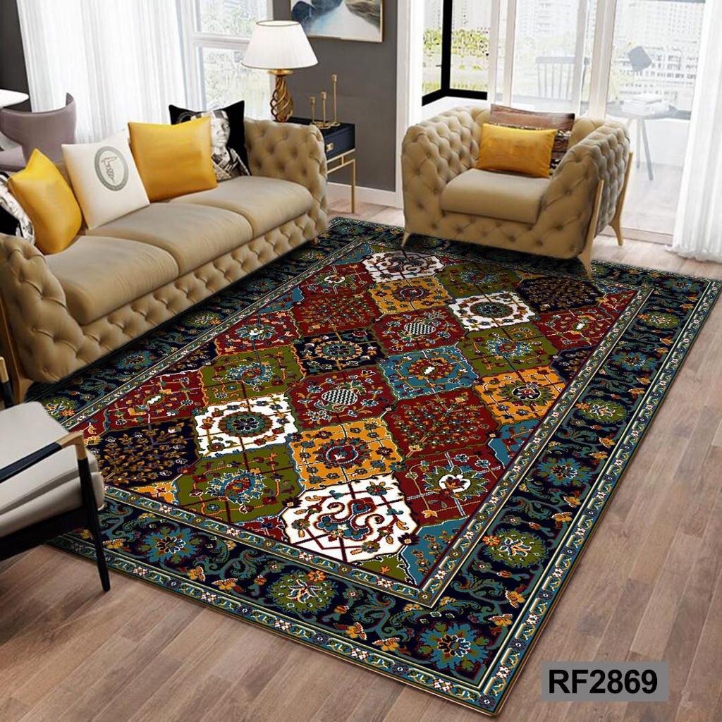 روفرشی کشدار (کاور فرش) کالای خواب متین کد 2869