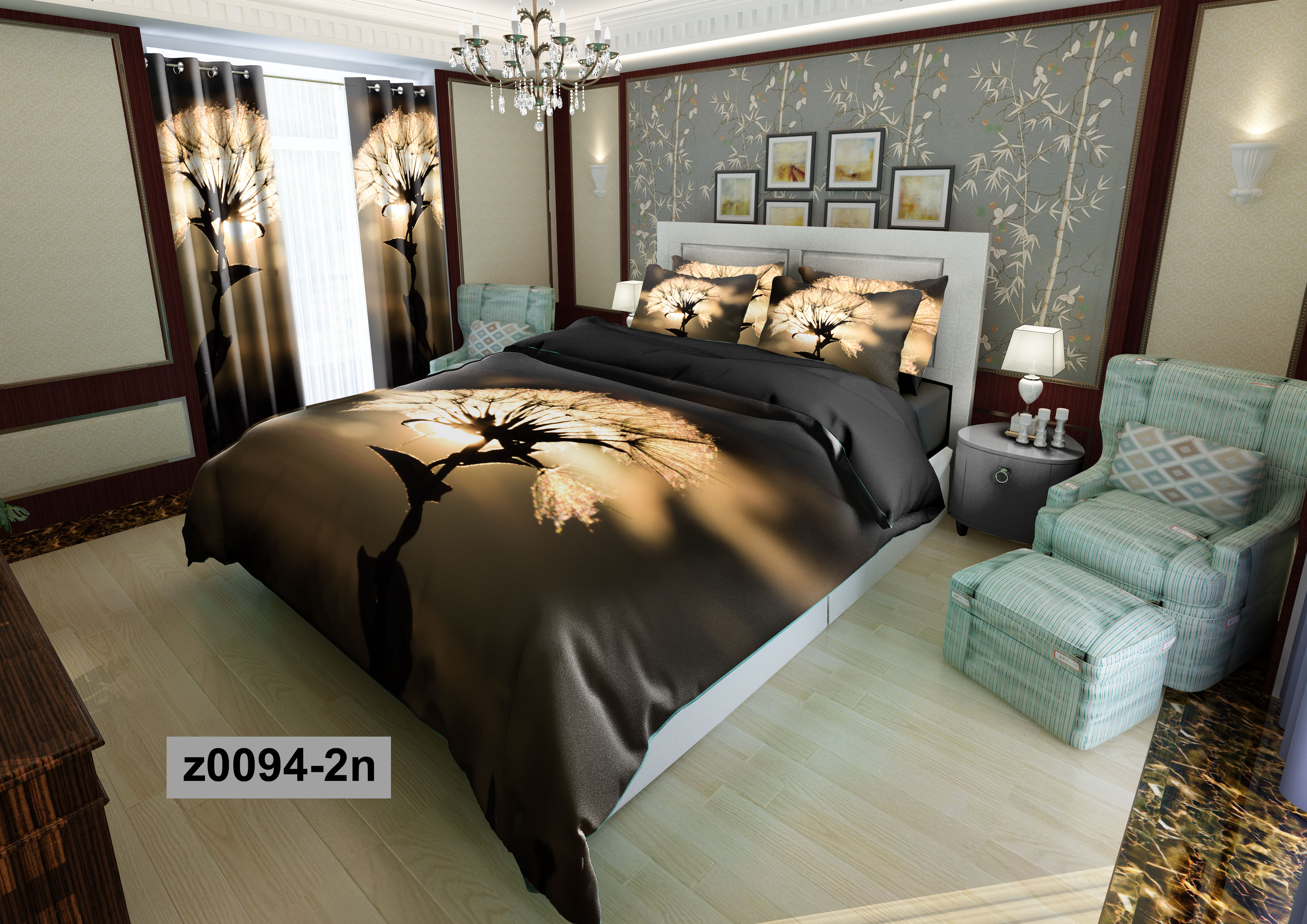 لحاف روتختی تنسل سه بعدی (3D) کالای خواب متین کد 94