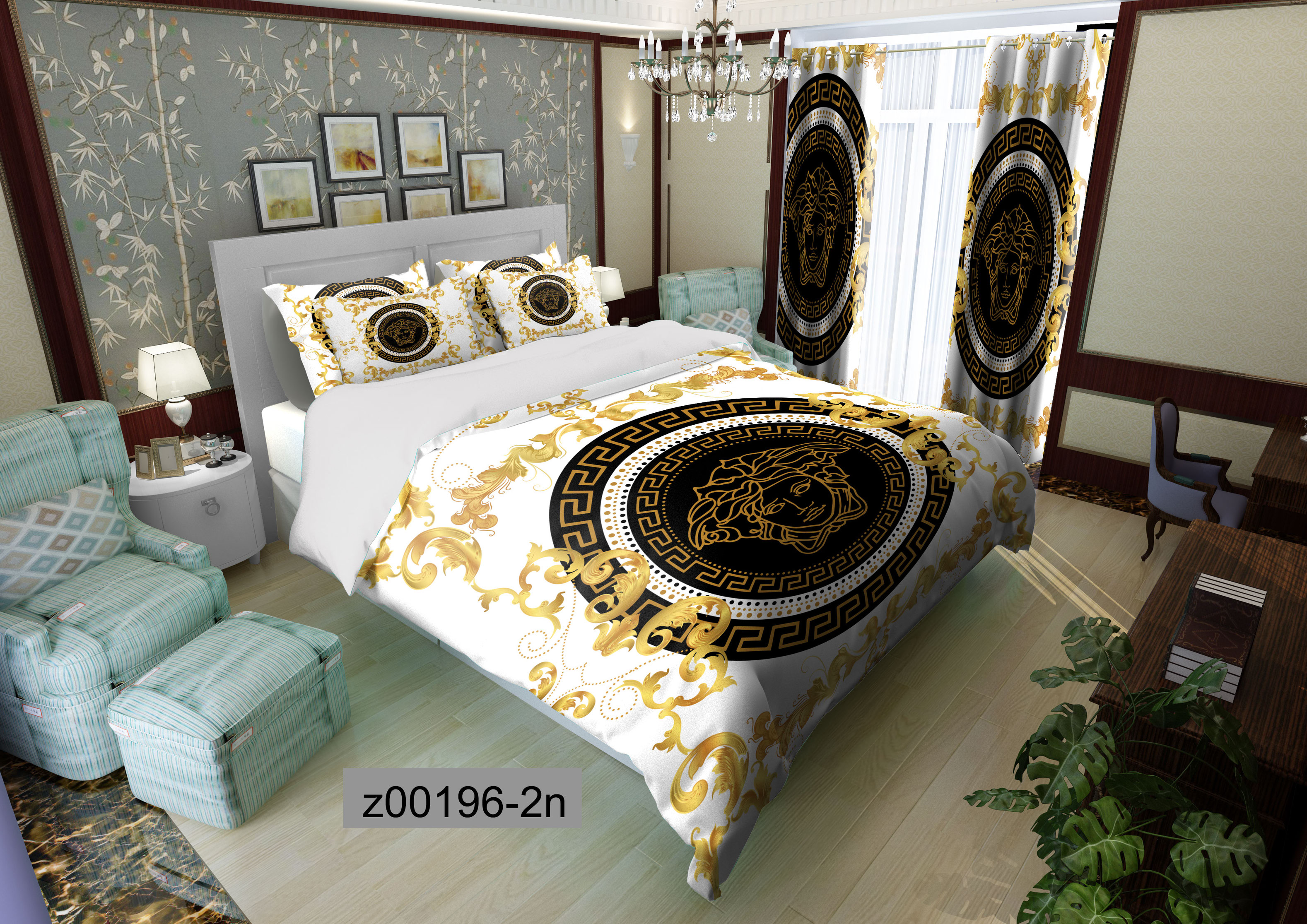 لحاف روتختی تنسل سه بعدی (3D) کالای خواب متین کد 196