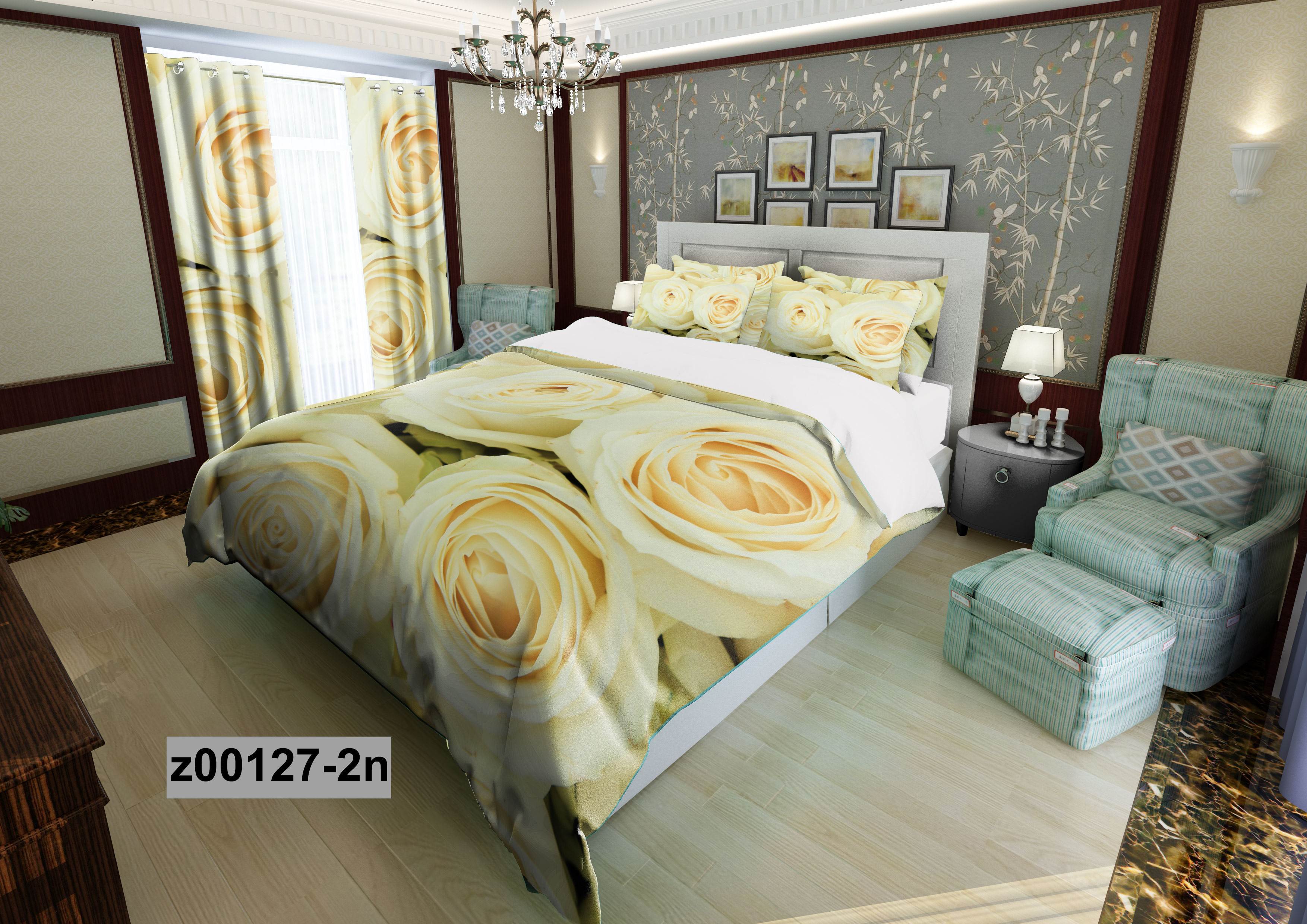 لحاف روتختی تنسل سه بعدی (3D) کالای خواب متین کد 127
