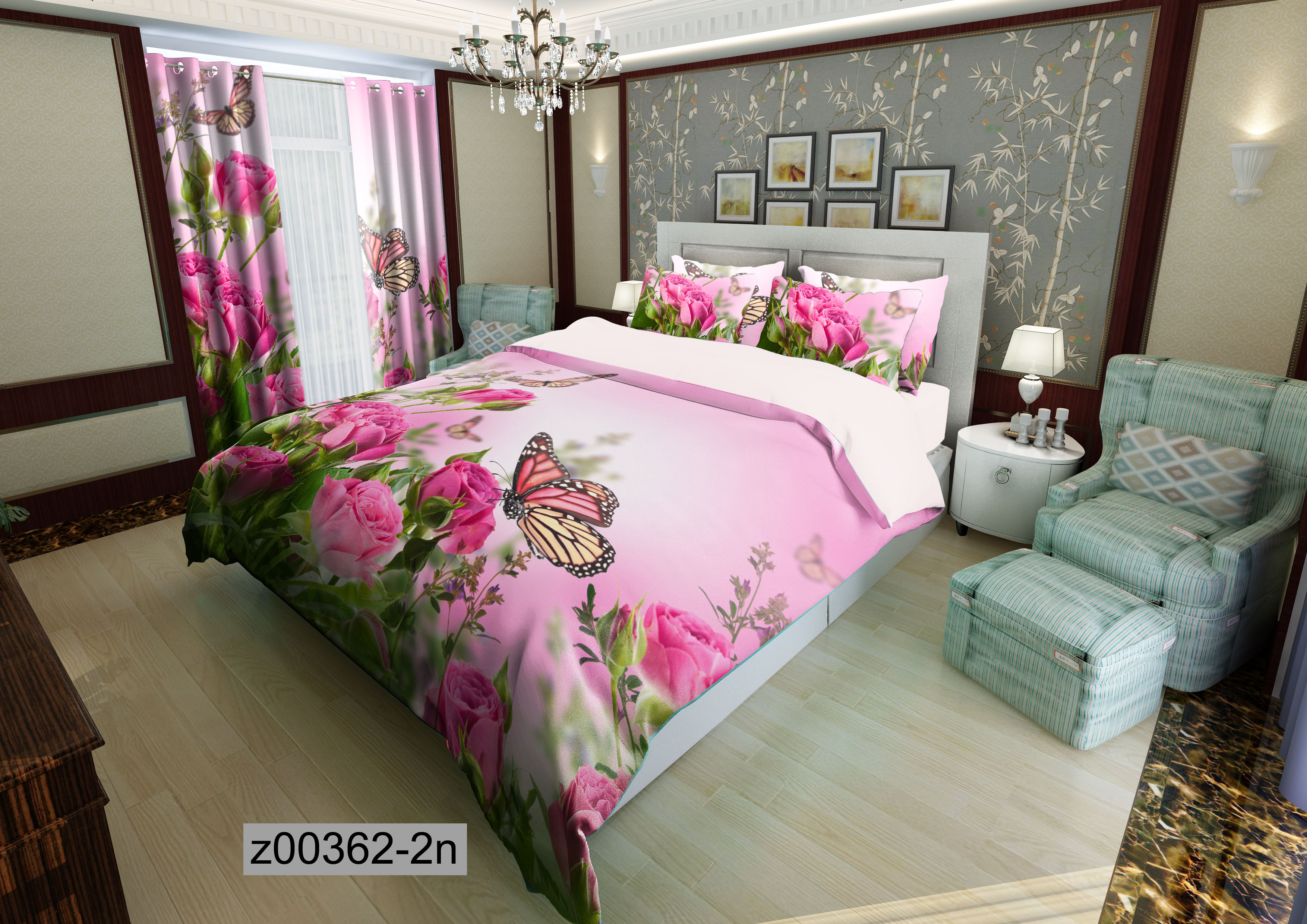 لحاف روتختی تنسل سه بعدی (3D) کالای خواب متین کد 362