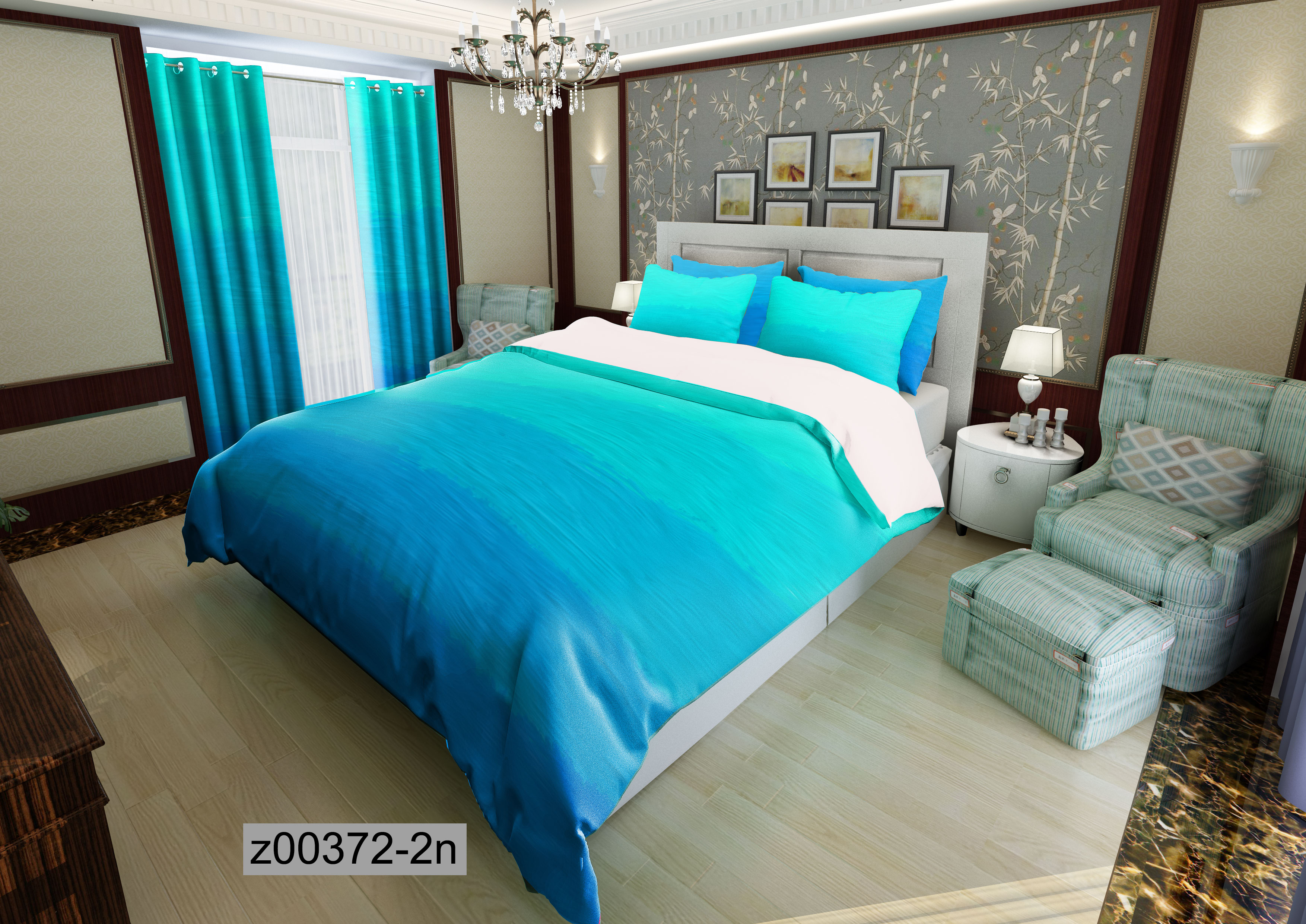 لحاف روتختی تنسل سه بعدی (3D) کالای خواب متین کد 372
