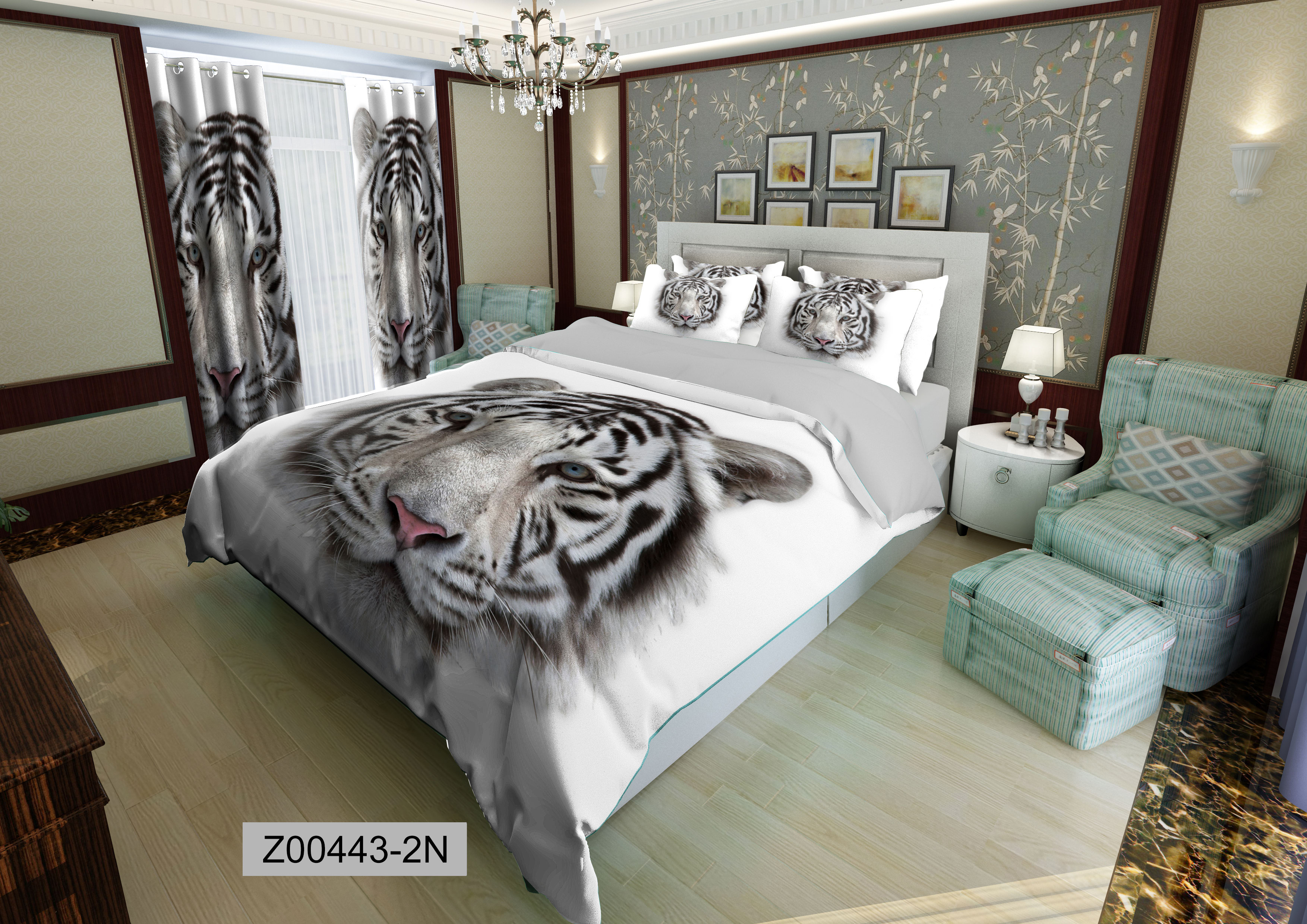 لحاف روتختی تنسل سه بعدی (3D) کالای خواب متین کد 443