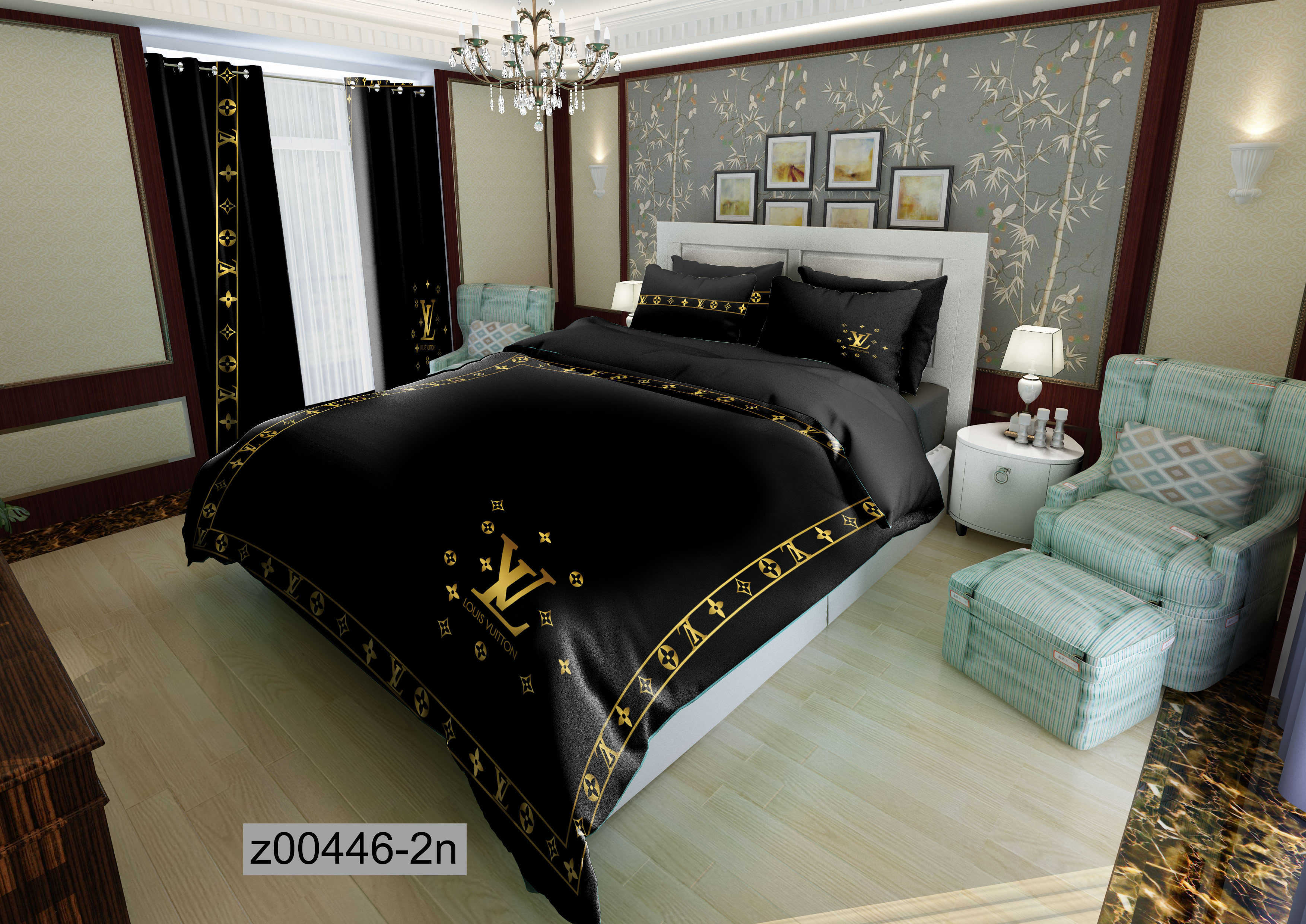 لحاف روتختی تنسل سه بعدی (3D) کالای خواب متین کد 446