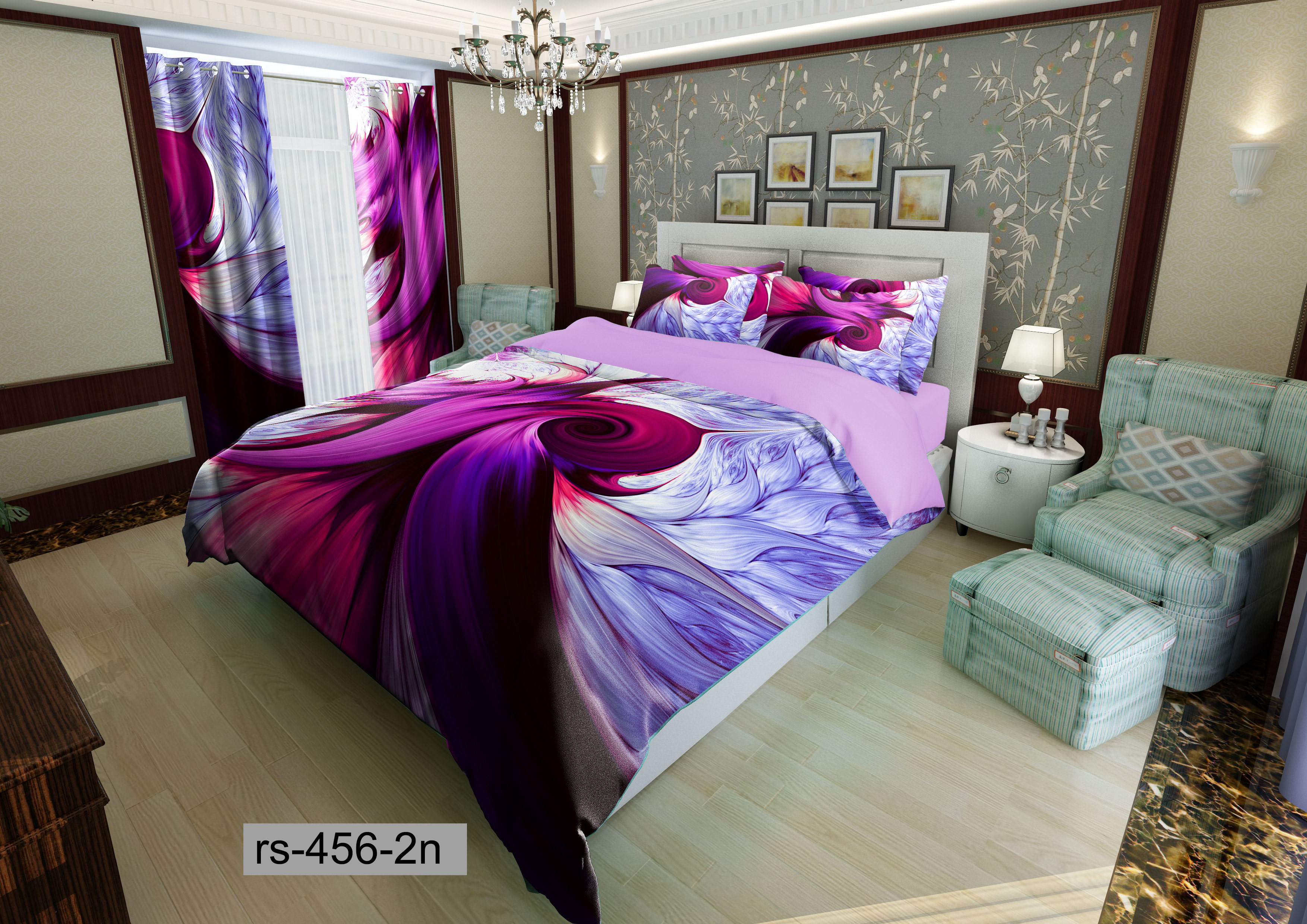 لحاف روتختی تنسل سه بعدی (3D) کالای خواب متین کد 456