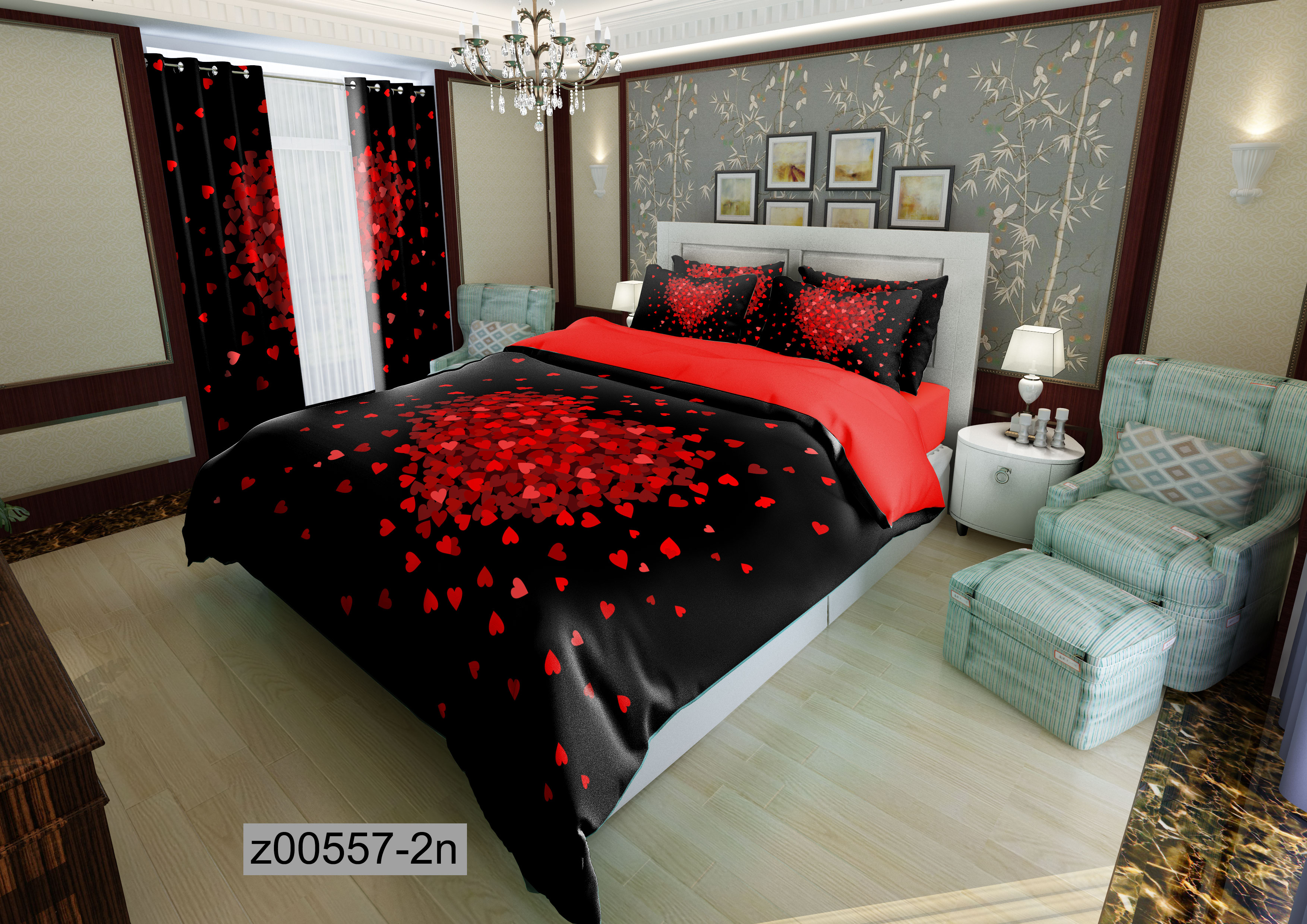 لحاف روتختی تنسل سه بعدی (3D) کالای خواب متین کد 557