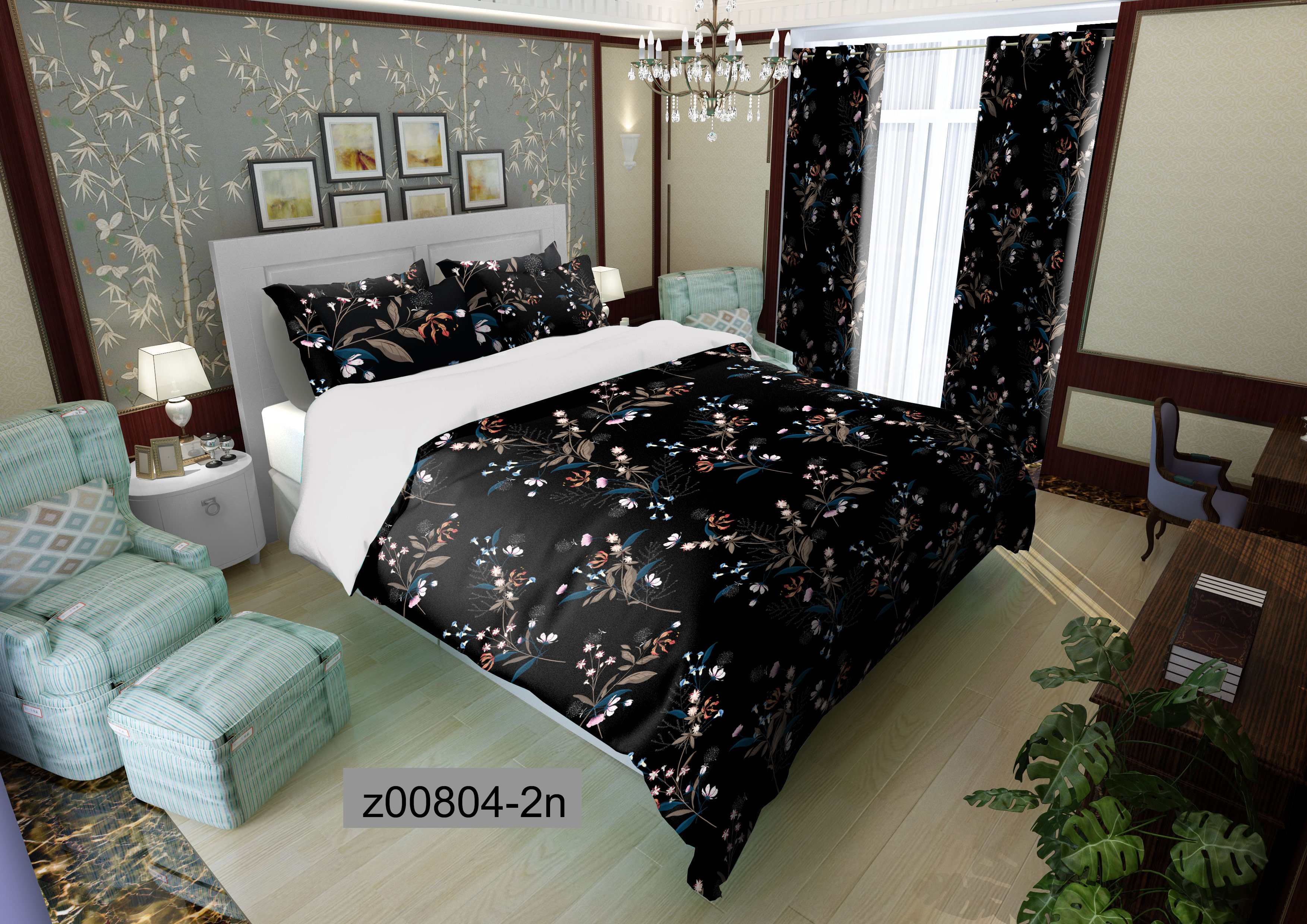 لحاف روتختی تنسل سه بعدی (3D) کالای خواب متین کد 804