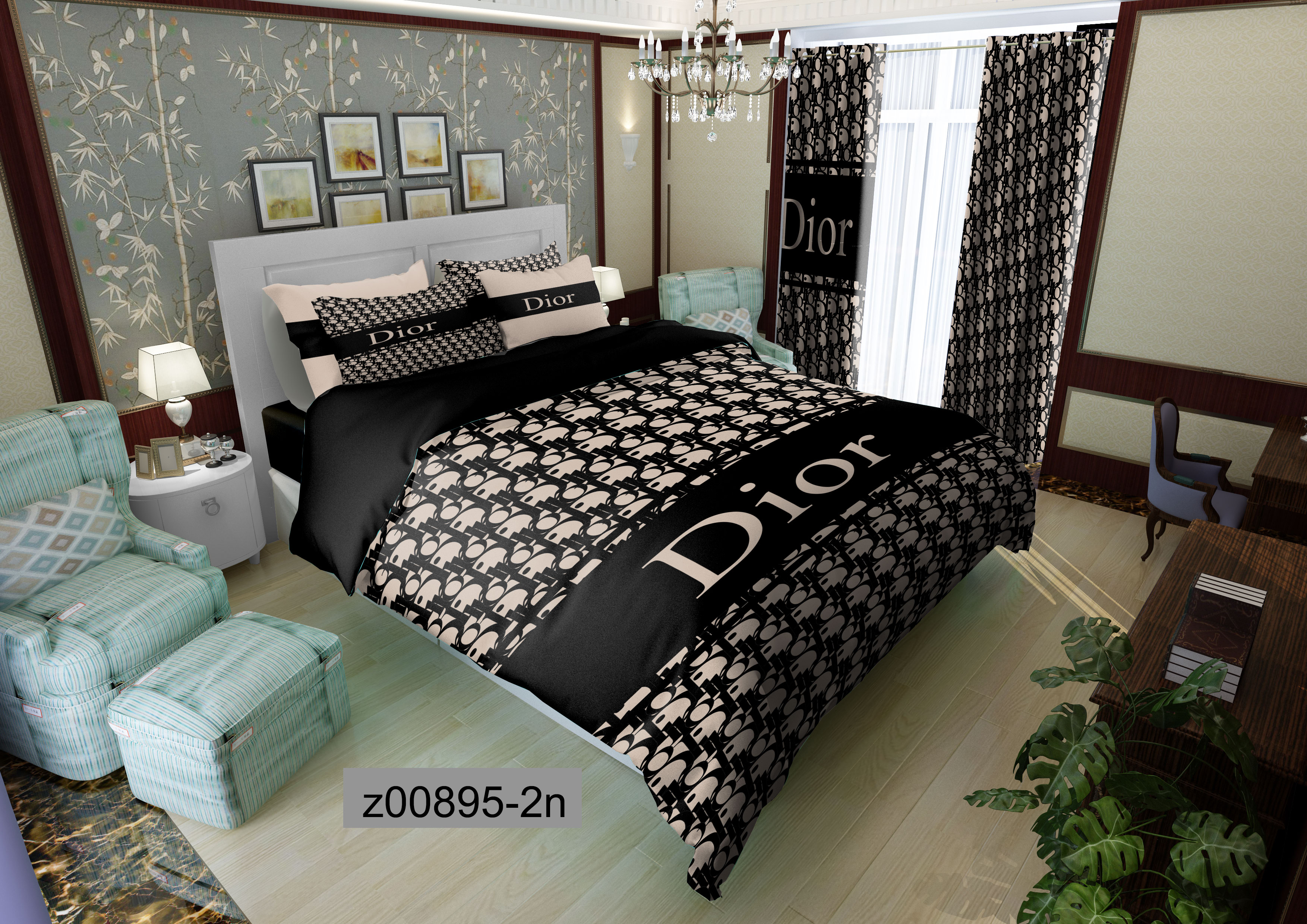 لحاف روتختی تنسل سه بعدی (3D) کالای خواب متین کد 895