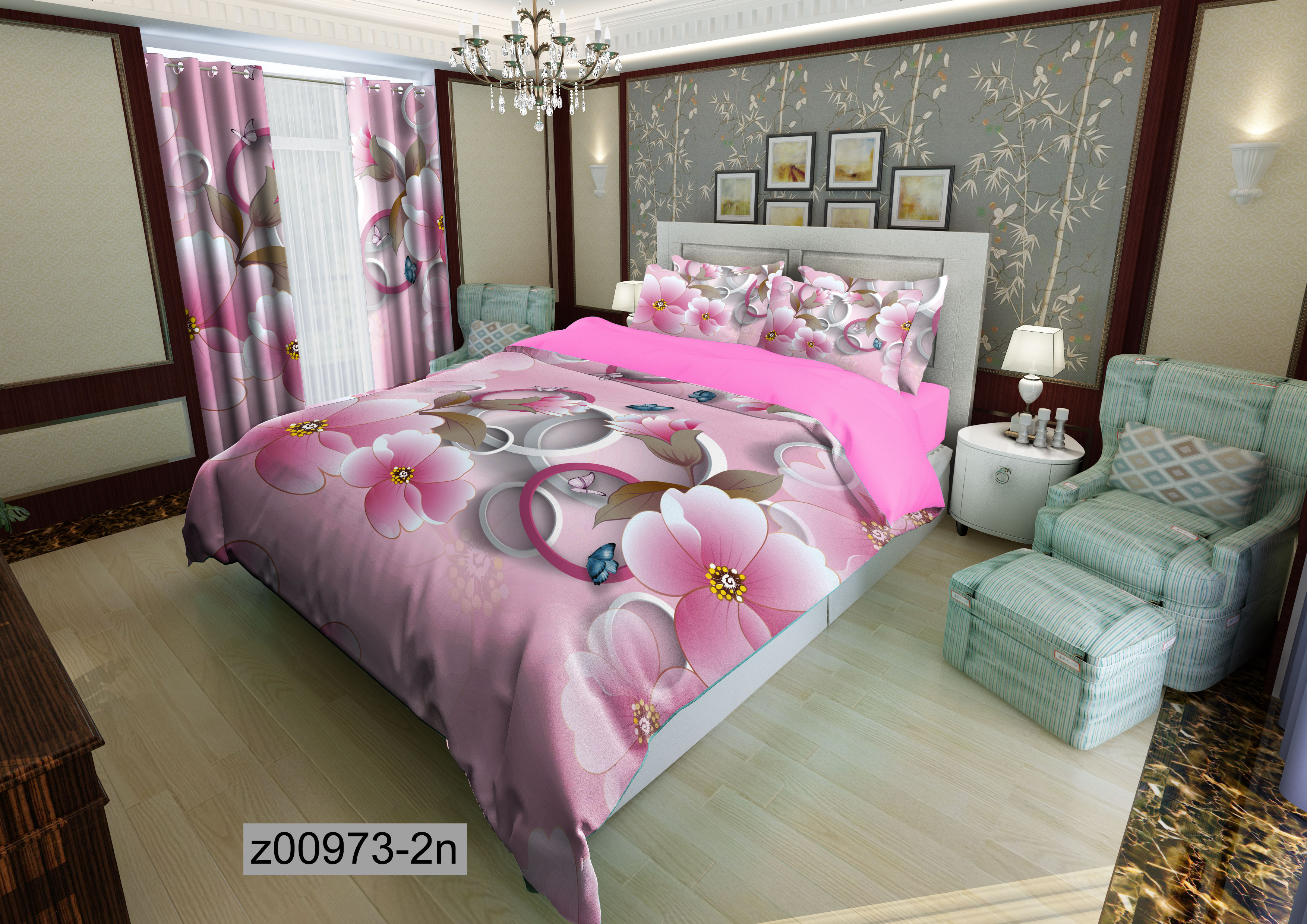 لحاف روتختی تنسل سه بعدی (3D) کالای خواب متین کد 973