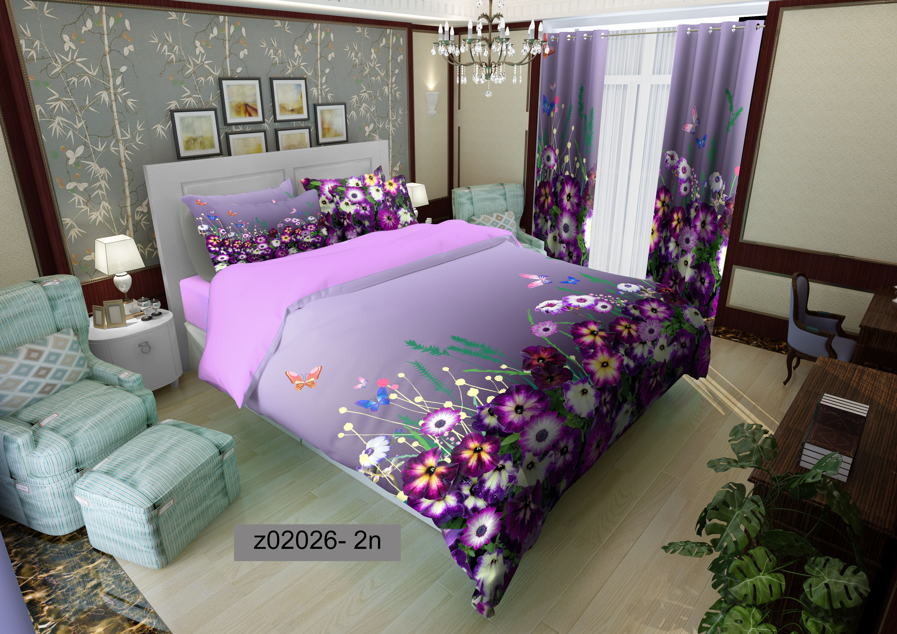 لحاف روتختی تنسل سه بعدی (3D) کالای خواب متین کد 2026
