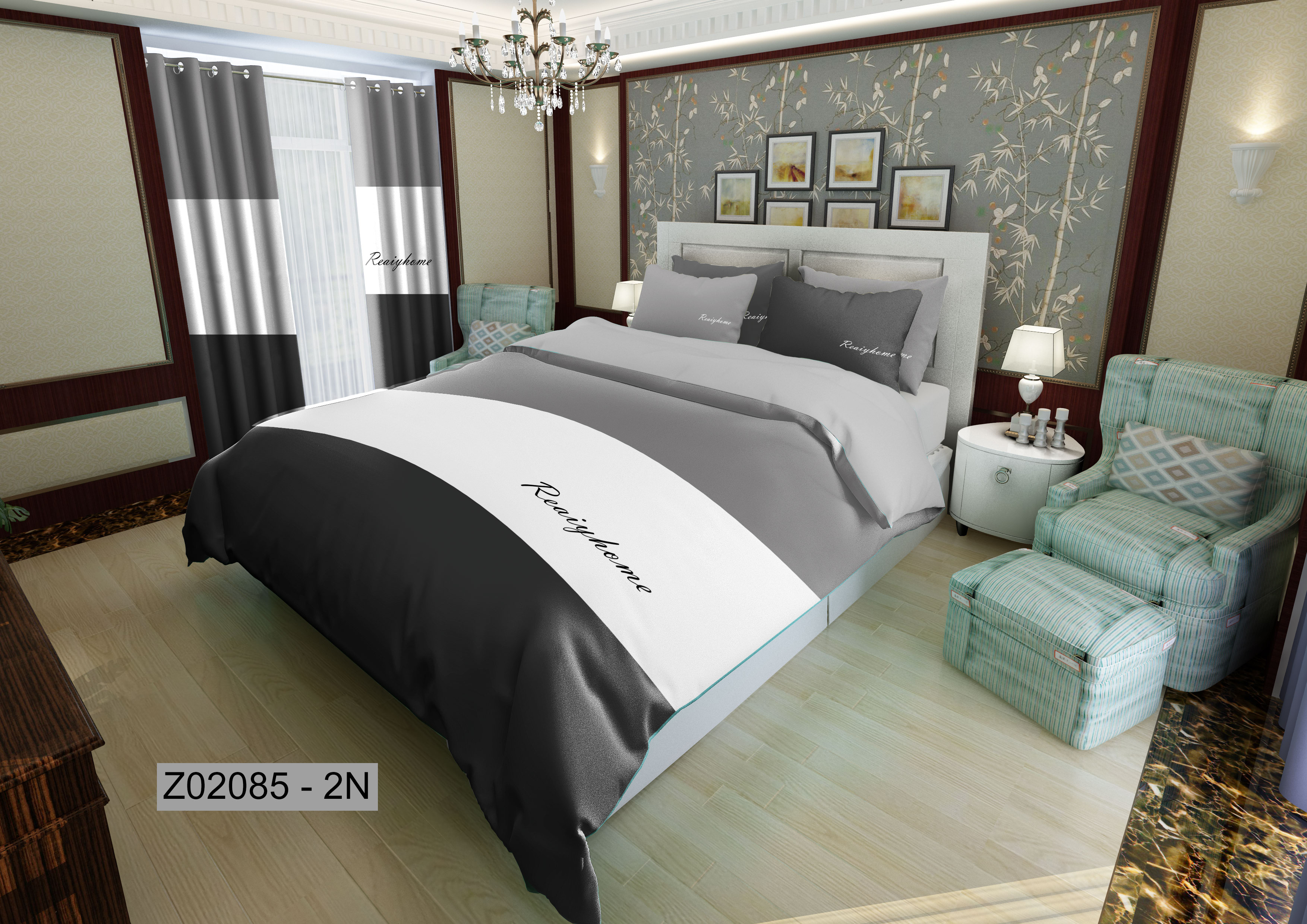 لحاف روتختی تنسل سه بعدی (3D) کالای خواب متین کد 2085