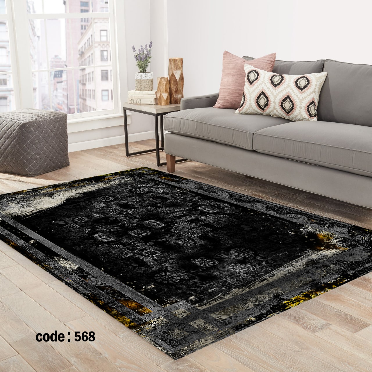 روفرشی کشدار (کاور فرش) کالای خواب متین کد 568