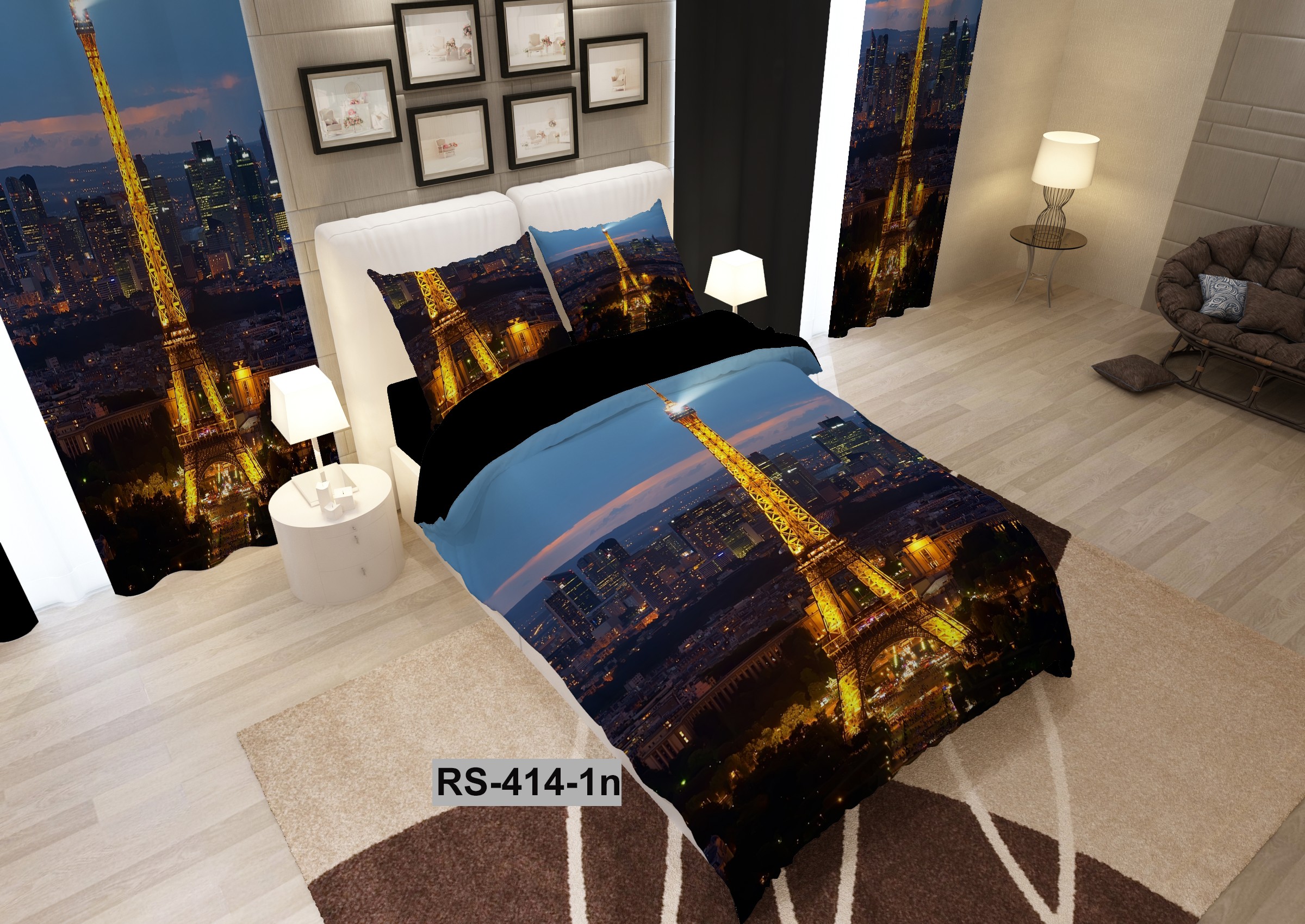 لحاف روتختی تنسل سه بعدی (3D) کالای خواب متین کد 414