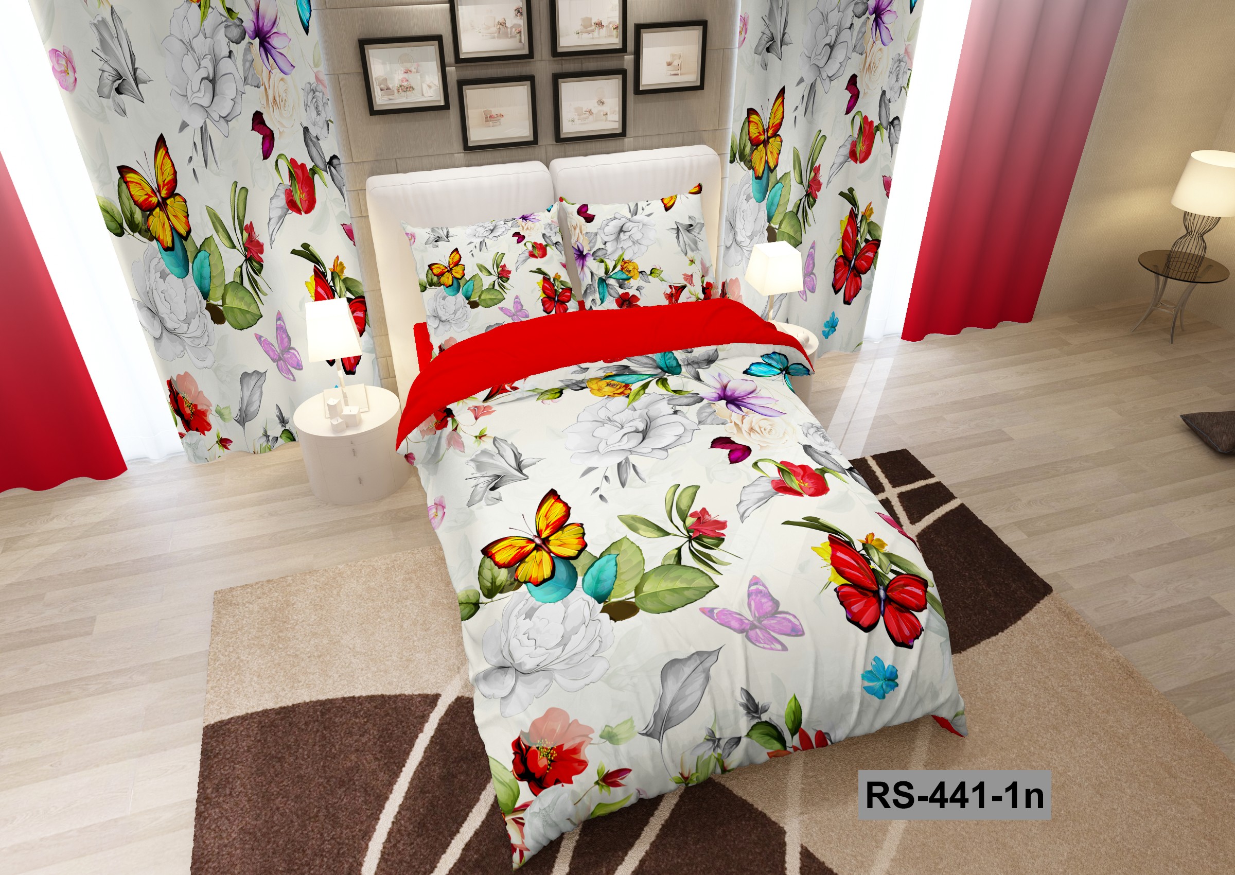 لحاف روتختی تنسل سه بعدی (3D) کالای خواب متین کد 441