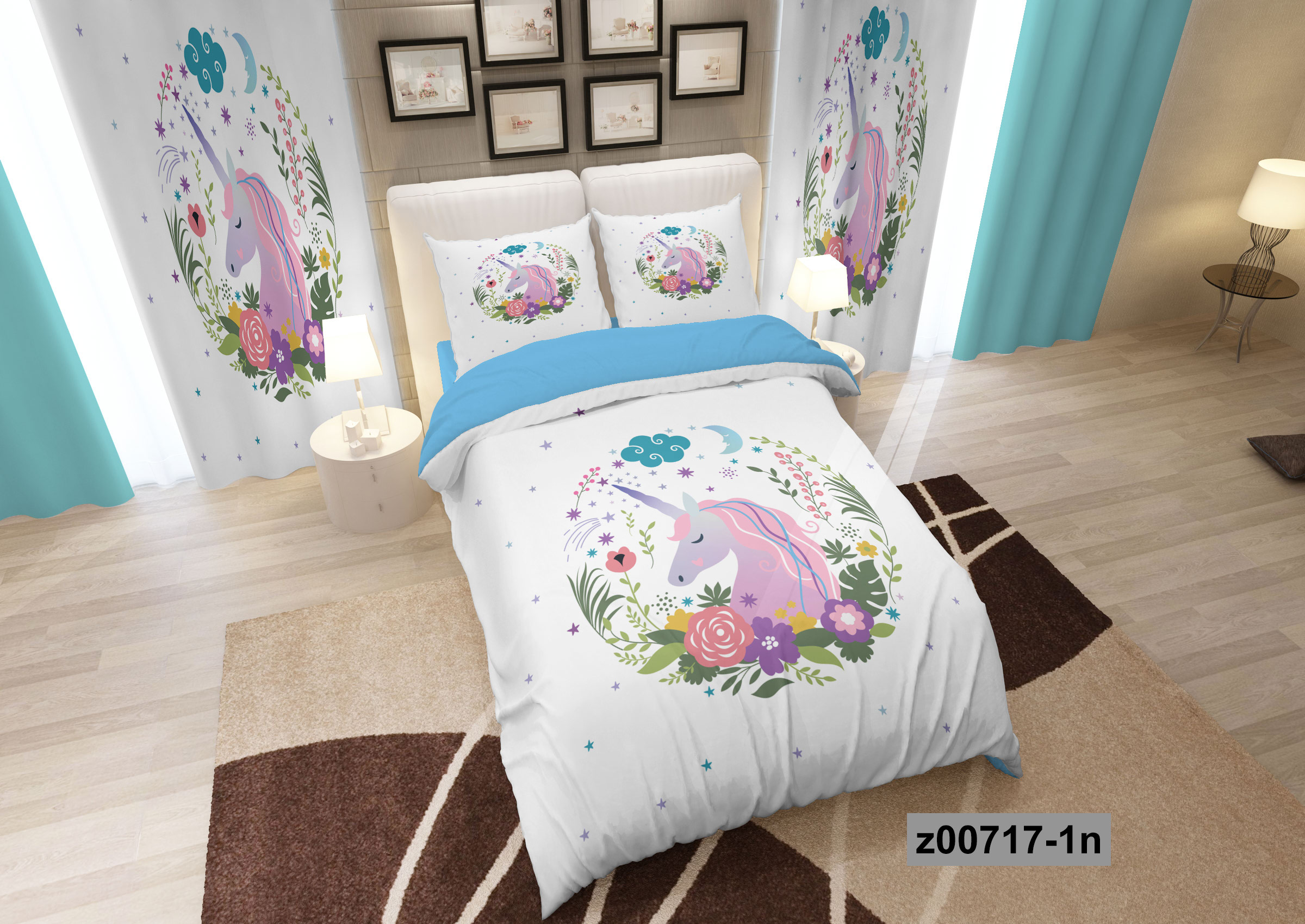 لحاف روتختی تنسل سه بعدی (3D) کالای خواب متین کد 717