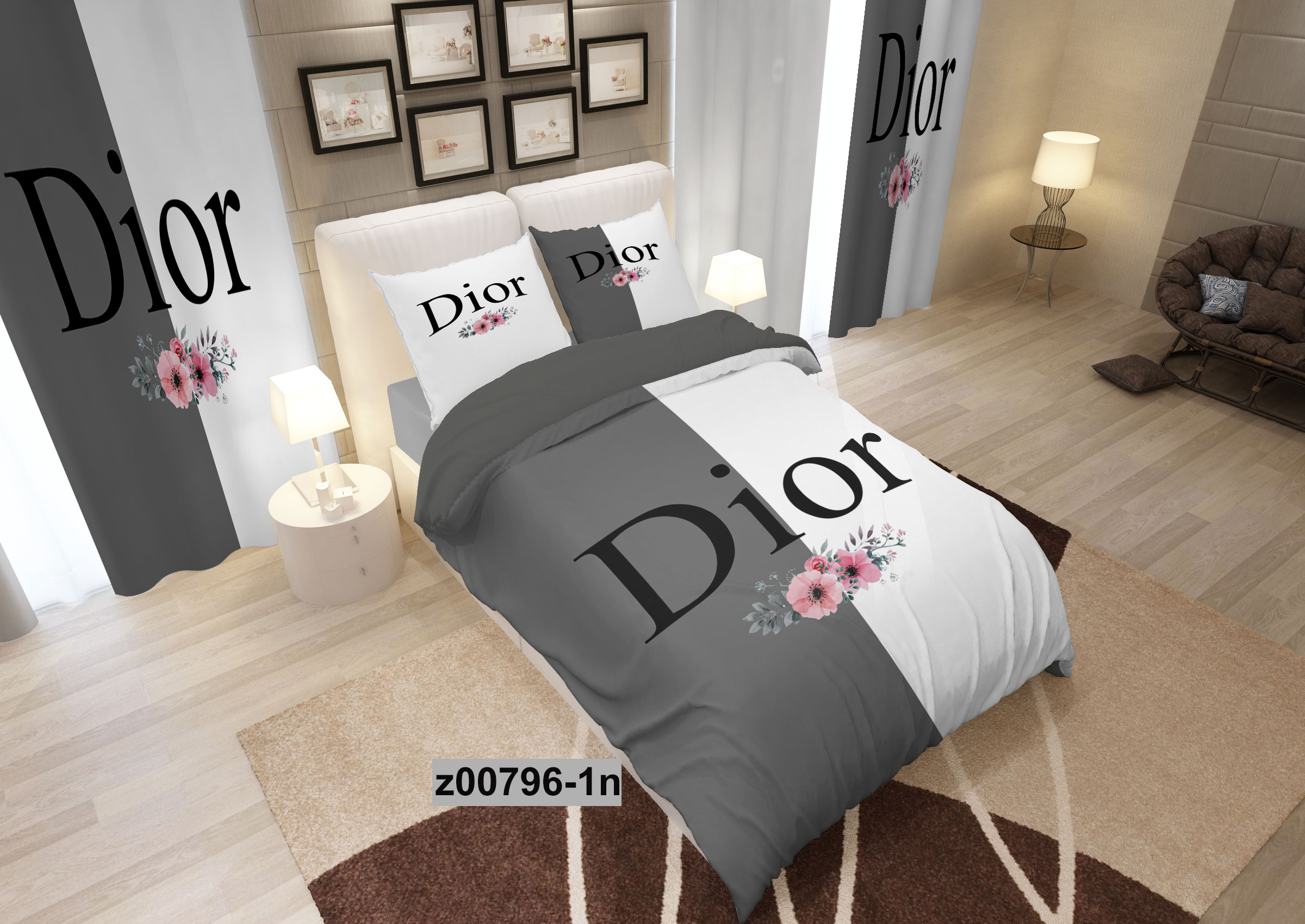 لحاف روتختی تنسل سه بعدی (3D) کالای خواب متین کد 796