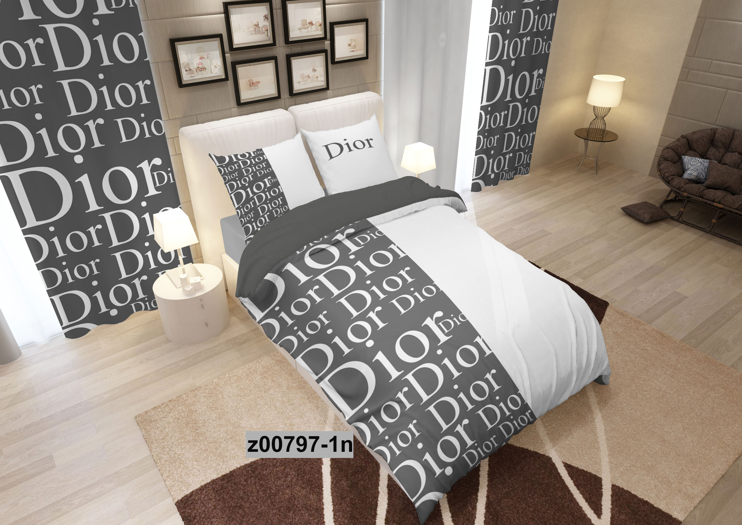 لحاف روتختی تنسل سه بعدی (3D) کالای خواب متین کد 797