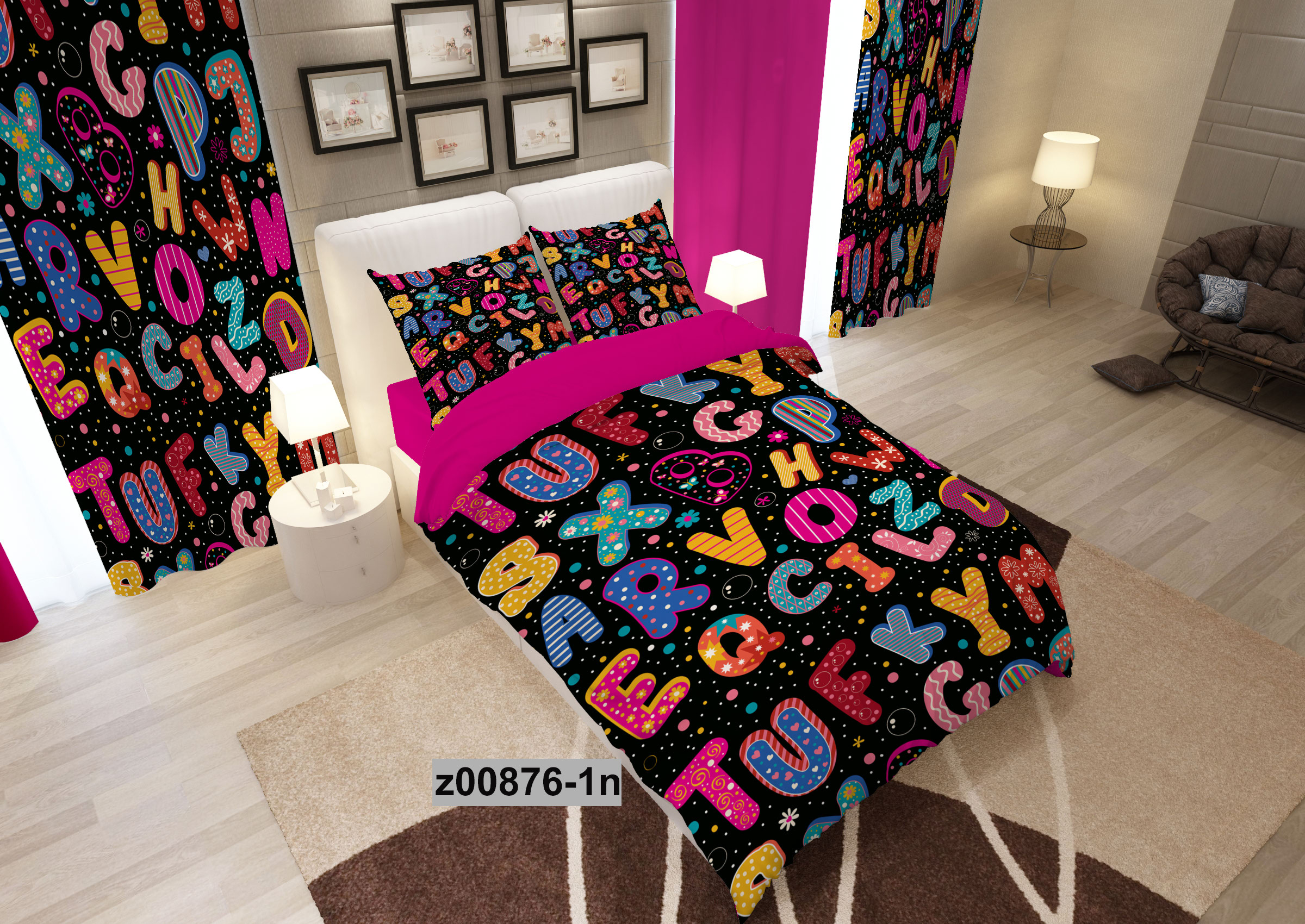 لحاف روتختی تنسل سه بعدی (3D) کالای خواب متین کد 876