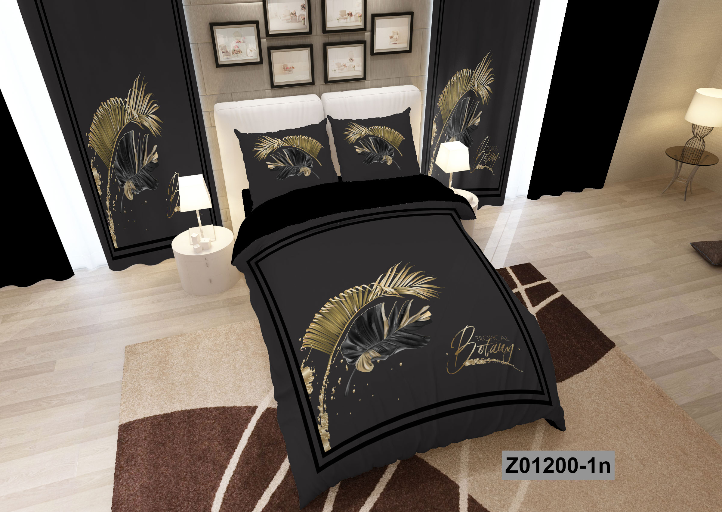 لحاف روتختی تنسل سه بعدی (3D) کالای خواب متین کد 1200