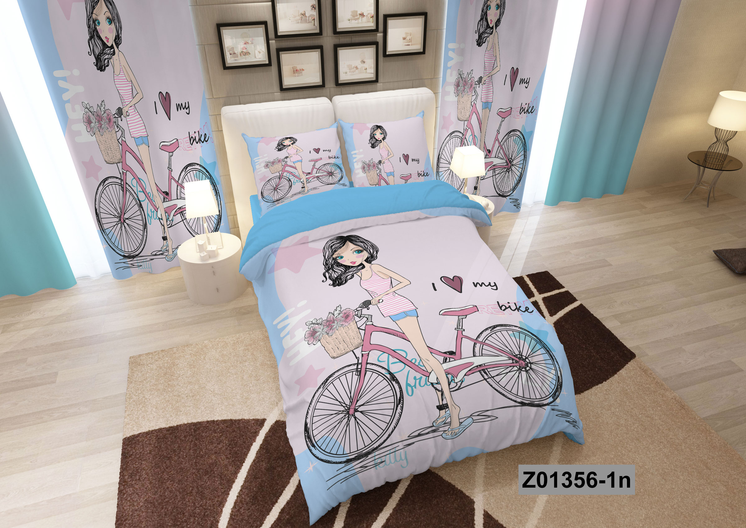 لحاف روتختی تنسل سه بعدی (3D) کالای خواب متین کد 1356