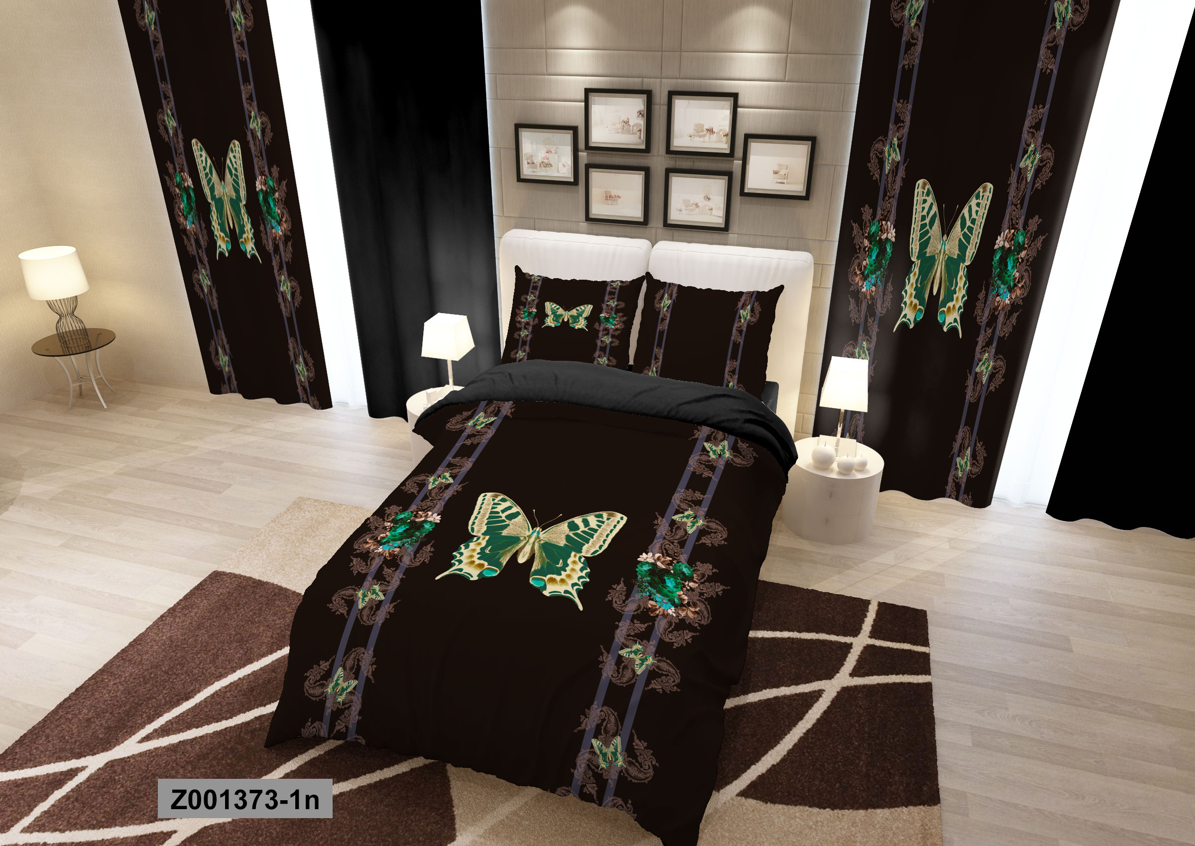 لحاف روتختی تنسل سه بعدی (3D) کالای خواب متین کد 1373