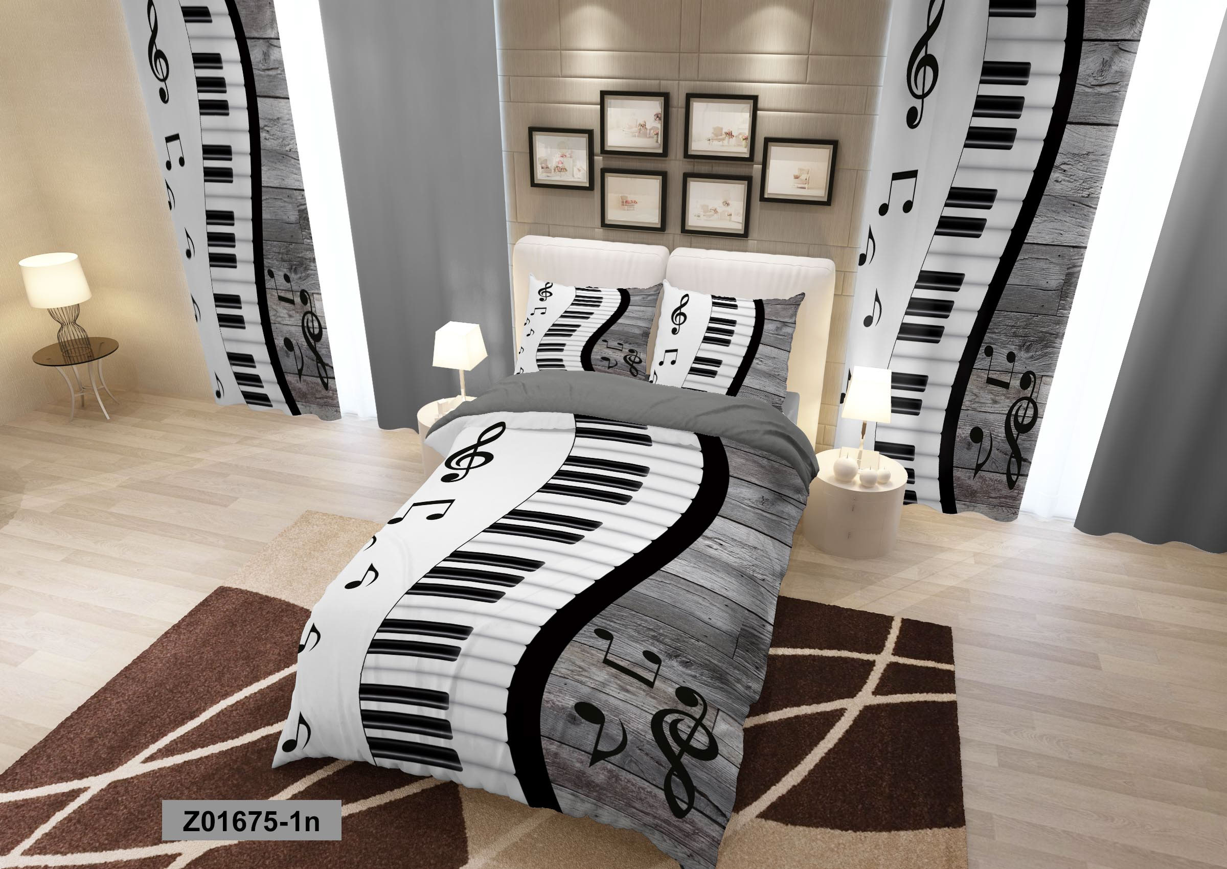لحاف روتختی تنسل سه بعدی (3D) کالای خواب متین کد 1675