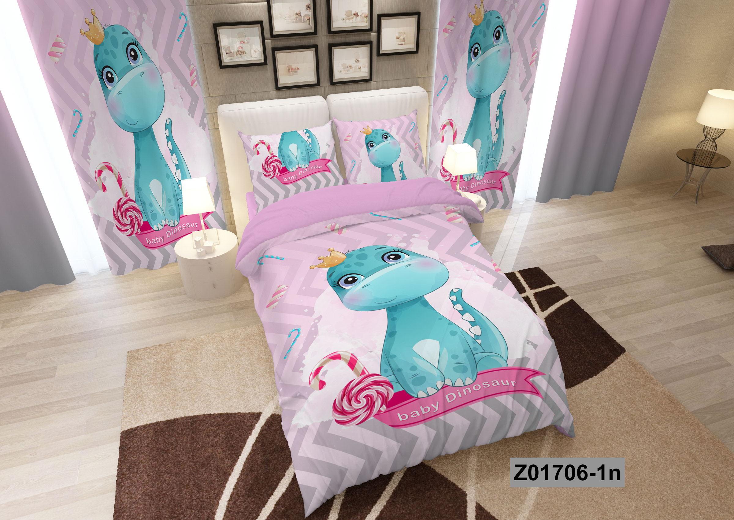 لحاف روتختی تنسل سه بعدی (3D) کالای خواب متین کد 1706