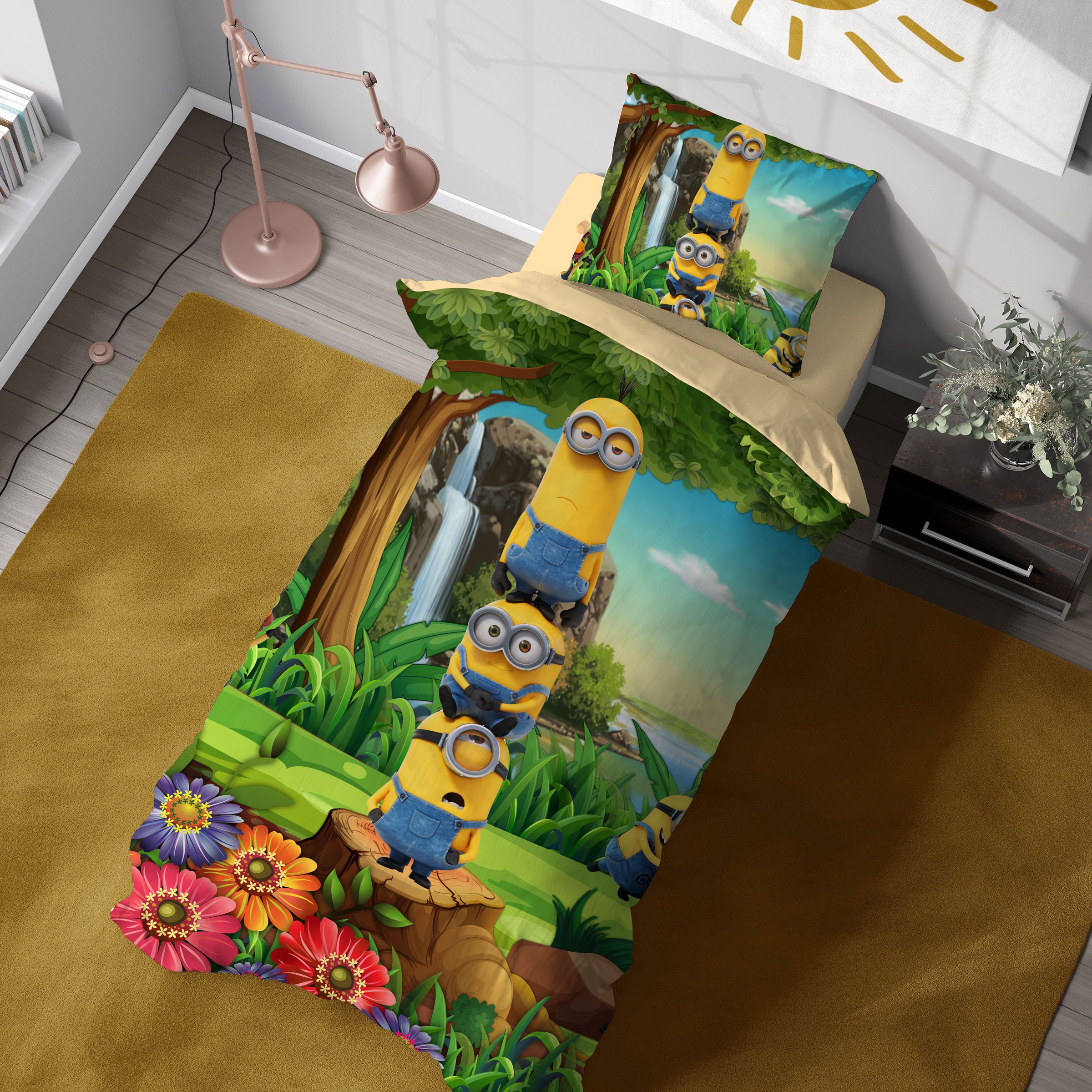 لحاف روتختی تنسل سه بعدی (3D) کالای خواب متین کد 1812