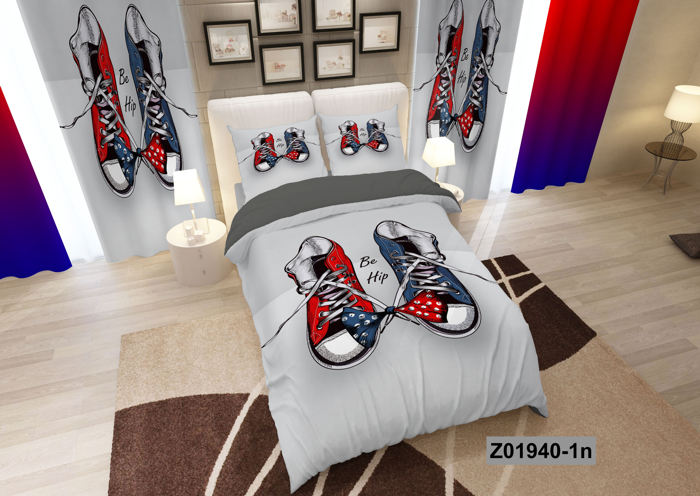 لحاف روتختی تنسل سه بعدی (3D) کالای خواب متین کد 1940
