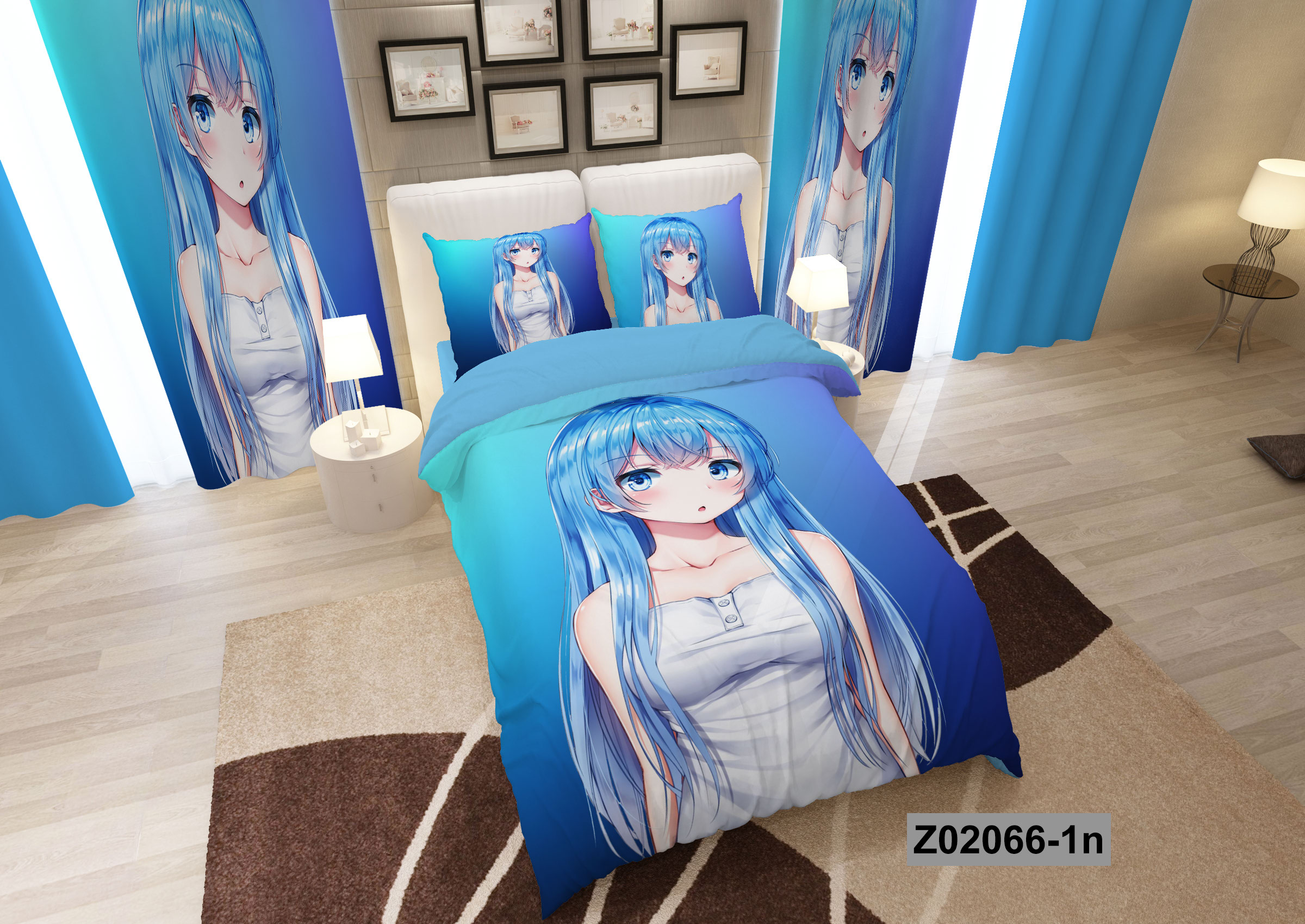 لحاف روتختی تنسل سه بعدی (3D) کالای خواب متین کد 2066