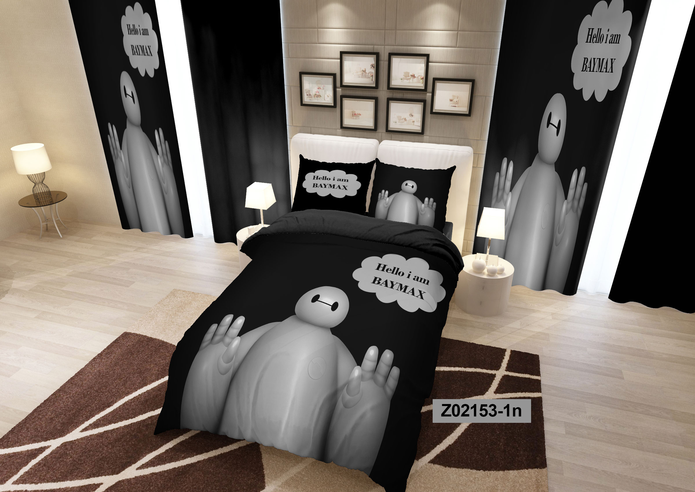 لحاف روتختی تنسل سه بعدی (3D) کالای خواب متین کد 2153