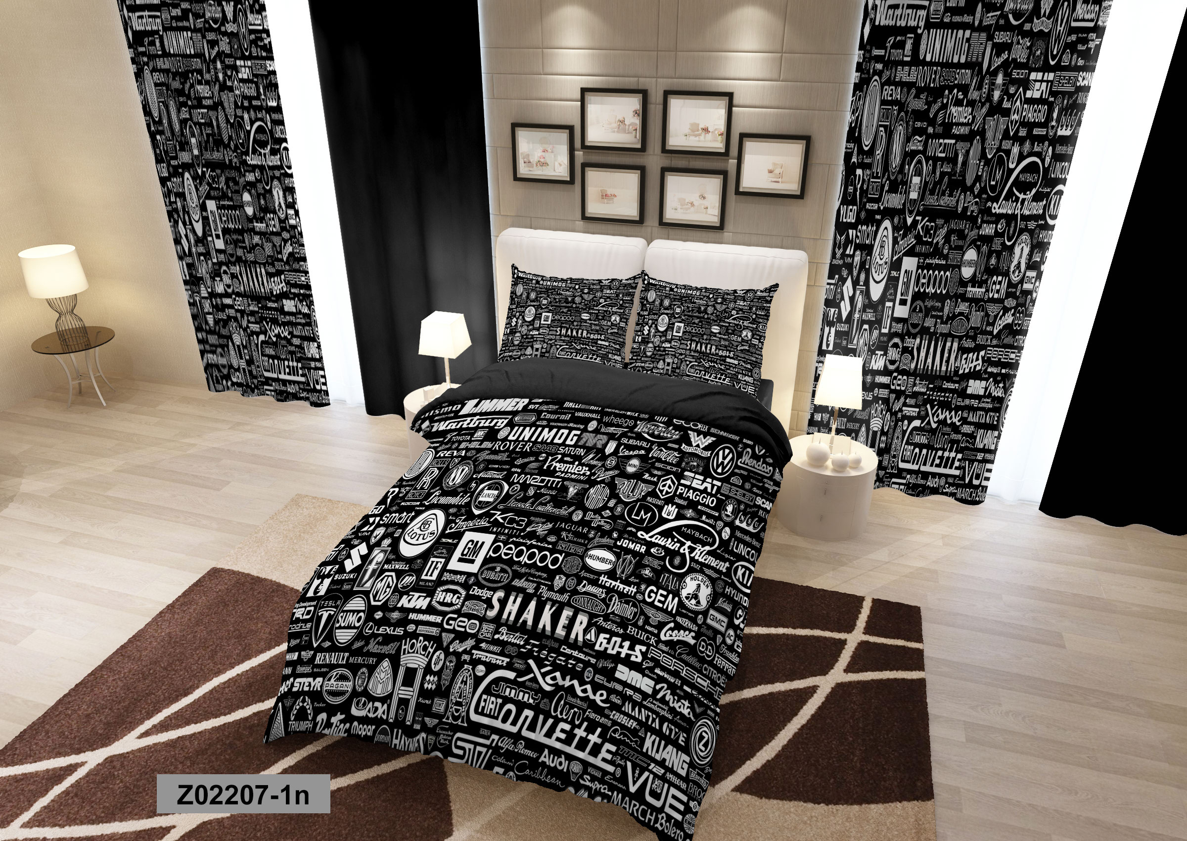لحاف روتختی تنسل سه بعدی (3D) کالای خواب متین کد 2207