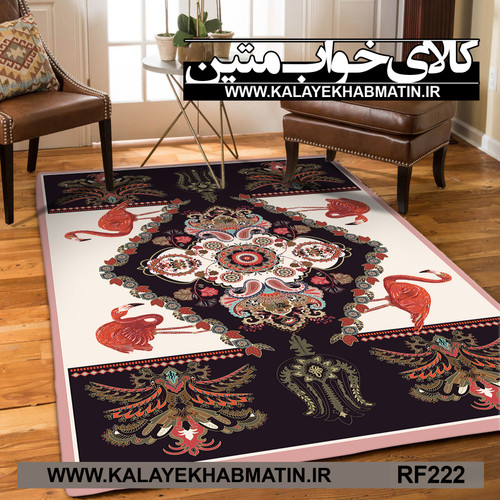 روفرشی کشدار (کاور فرش) کالای خواب متین کد RF 222