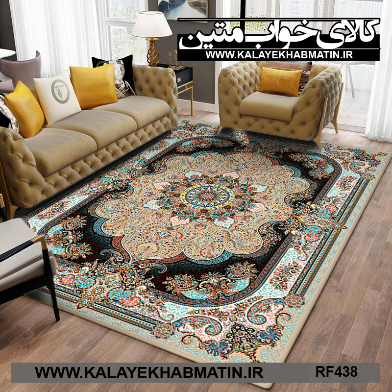 روفرشی کشدار (کاور فرش) کالای خواب متین کد RF 438