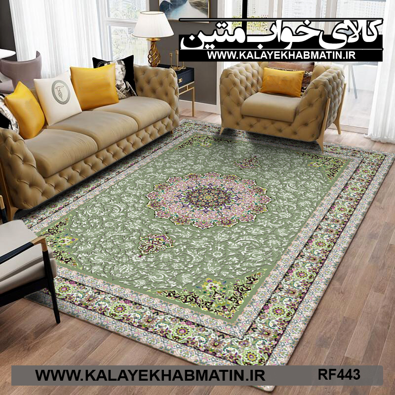 روفرشی کشدار (کاور فرش) کالای خواب متین کد RF 443