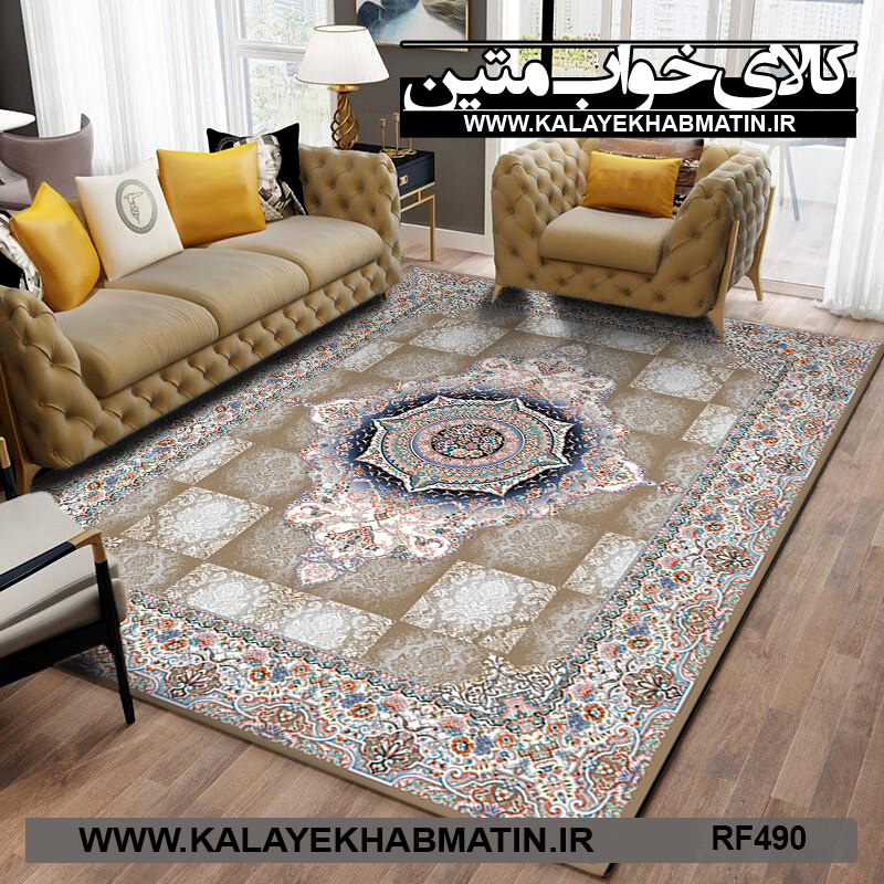 روفرشی کشدار (کاور فرش) کالای خواب متین کد RF 490