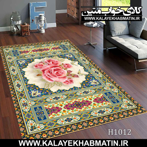 روفرشی کشدار (کاور فرش) کالای خواب متین کد MH 1012