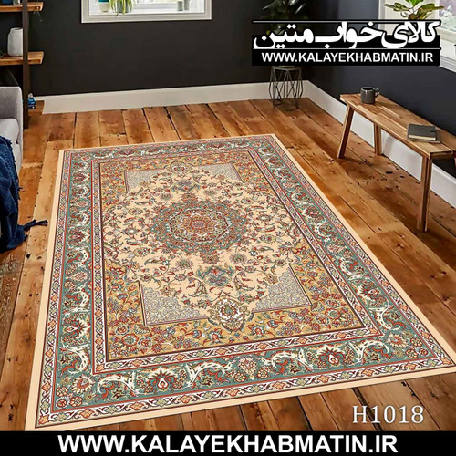 روفرشی کشدار (کاور فرش) کالای خواب متین کد MH 1018
