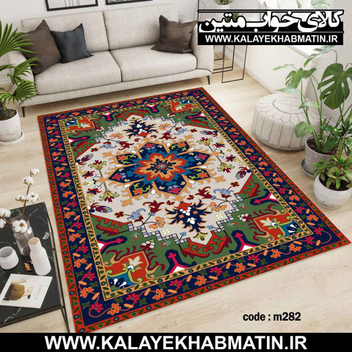 روفرشی کشدار (کاور فرش) کالای خواب متین کد M 282