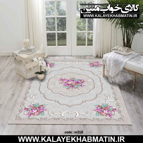 روفرشی کشدار (کاور فرش) کالای خواب متین کد M 318