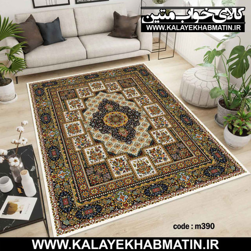 روفرشی کشدار (کاور فرش) کالای خواب متین کد M 390