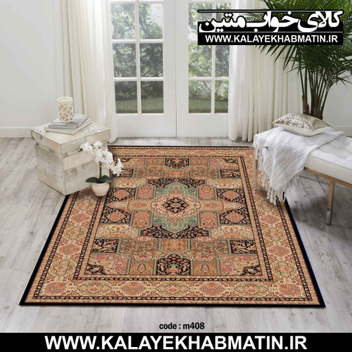 روفرشی کشدار (کاور فرش) کالای خواب متین کد M 408