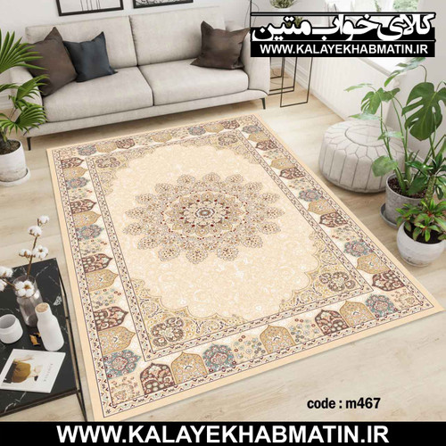 روفرشی کشدار (کاور فرش) کالای خواب متین کد M 467