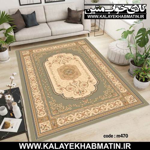 روفرشی کشدار (کاور فرش) کالای خواب متین کد M 470