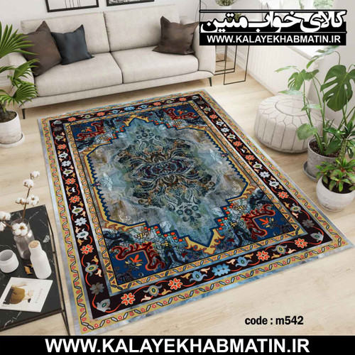 روفرشی کشدار (کاور فرش) کالای خواب متین کد M 542